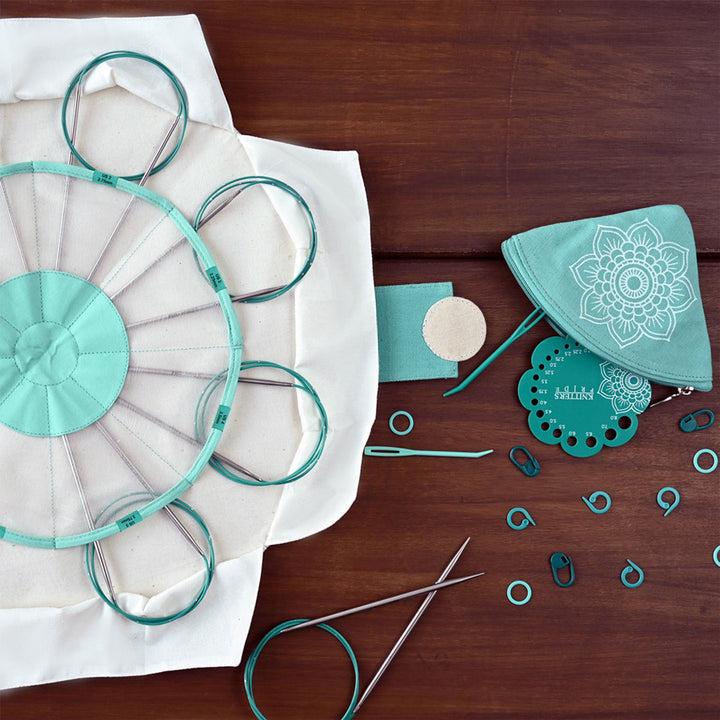 KnitPro Mindful Collection Needle Sets - Serenity - 40" Fixed Circular Set - Extra Image