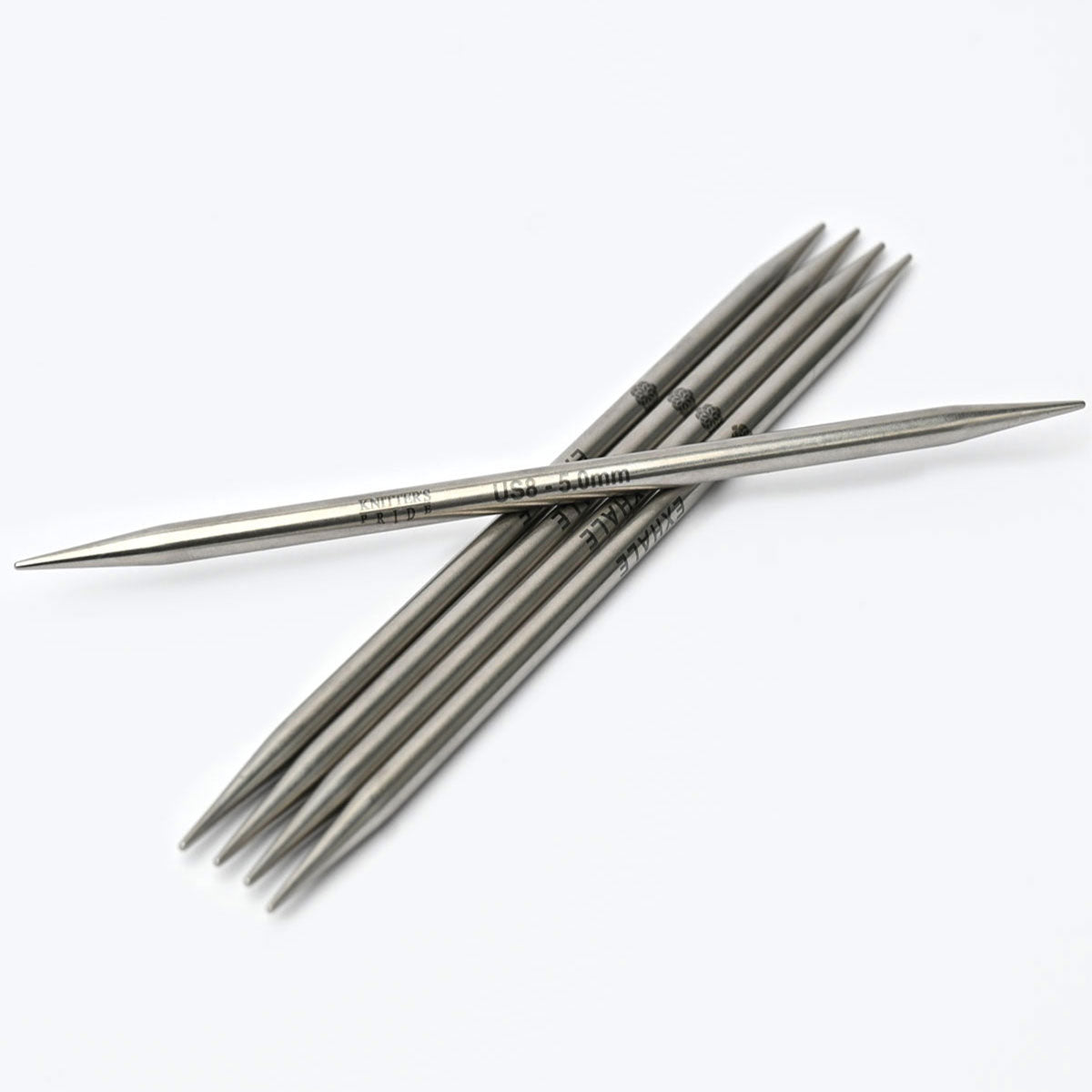 KnitPro Mindful Double Point Needles - US 10 (6.0mm) - 8" - Extra Image
