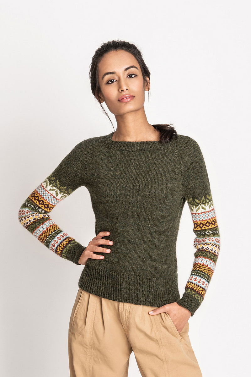 Blue Sky Fibers The Classic Series Patterns - Richmond Hill Pullover - PDF Download - Extra Image
