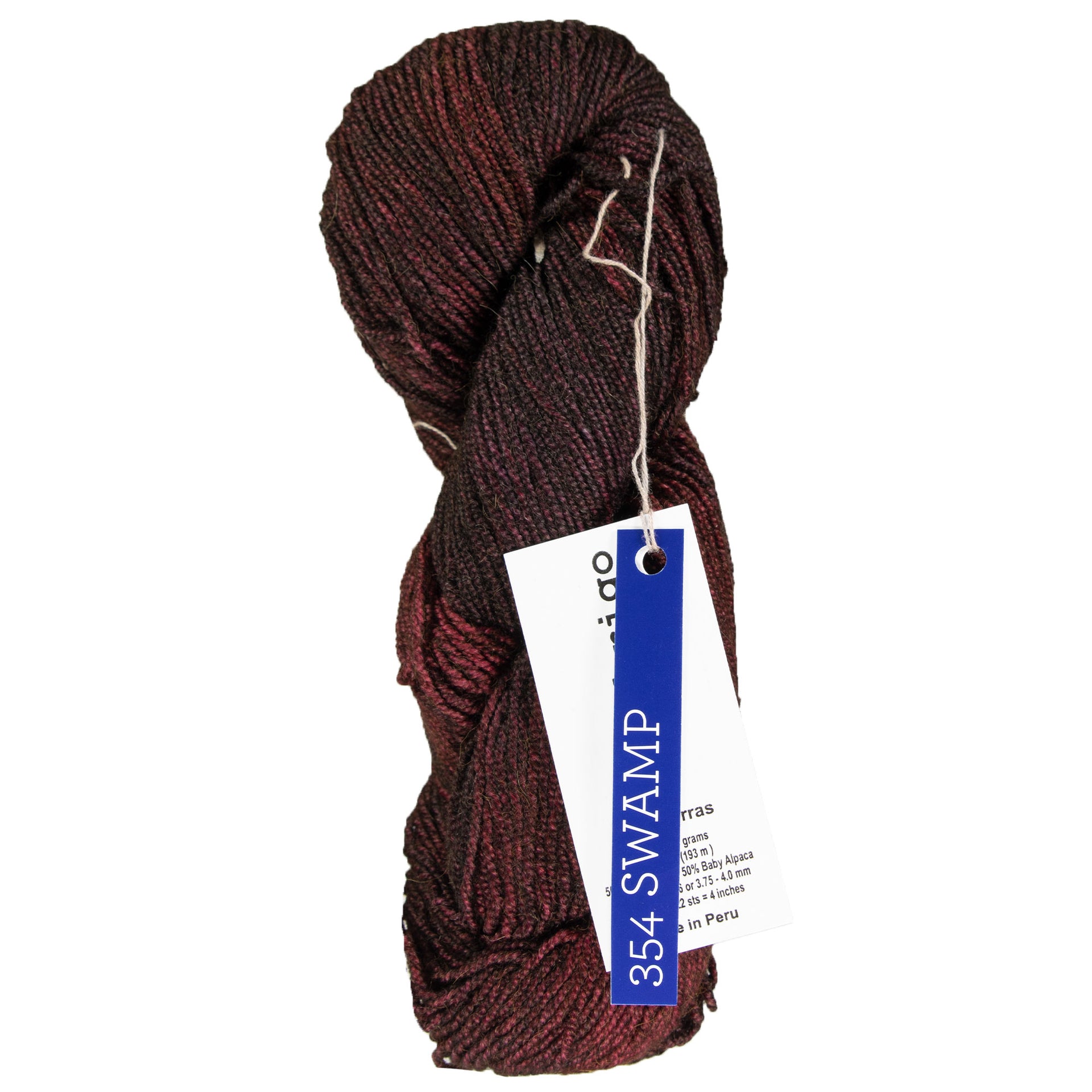 Malabrigo Dos Tierras Yarn - 354 Swamp - Zoom Image

