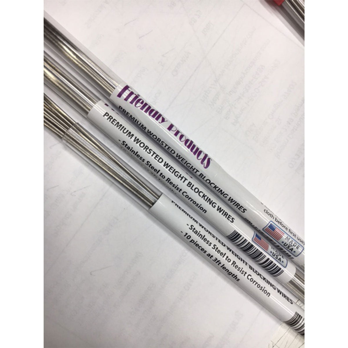 Bryson Distributing Blocking Wires - Worsted - Extra Image
