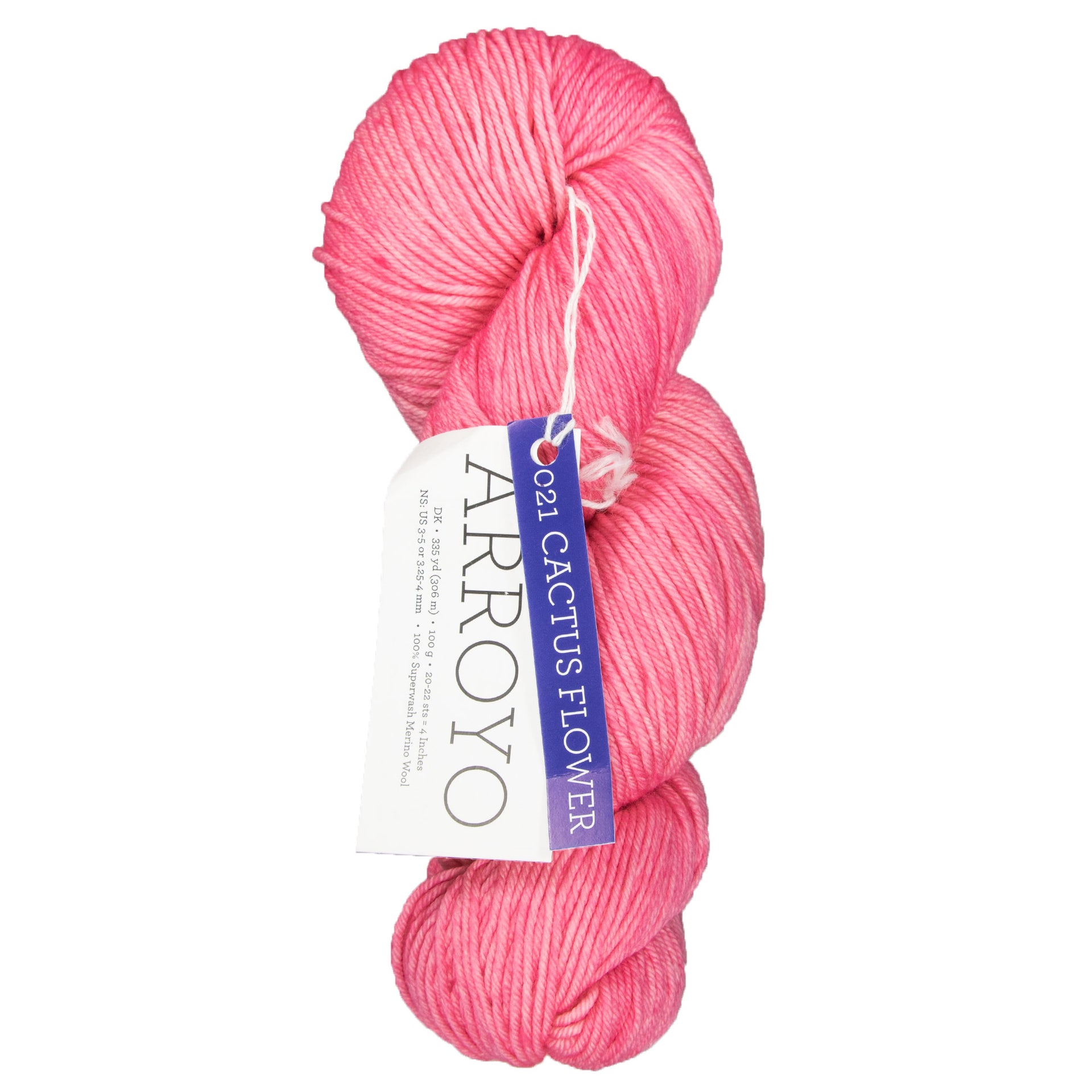 Malabrigo Arroyo Yarn - 021 Cactus Flower - Zoom Image
