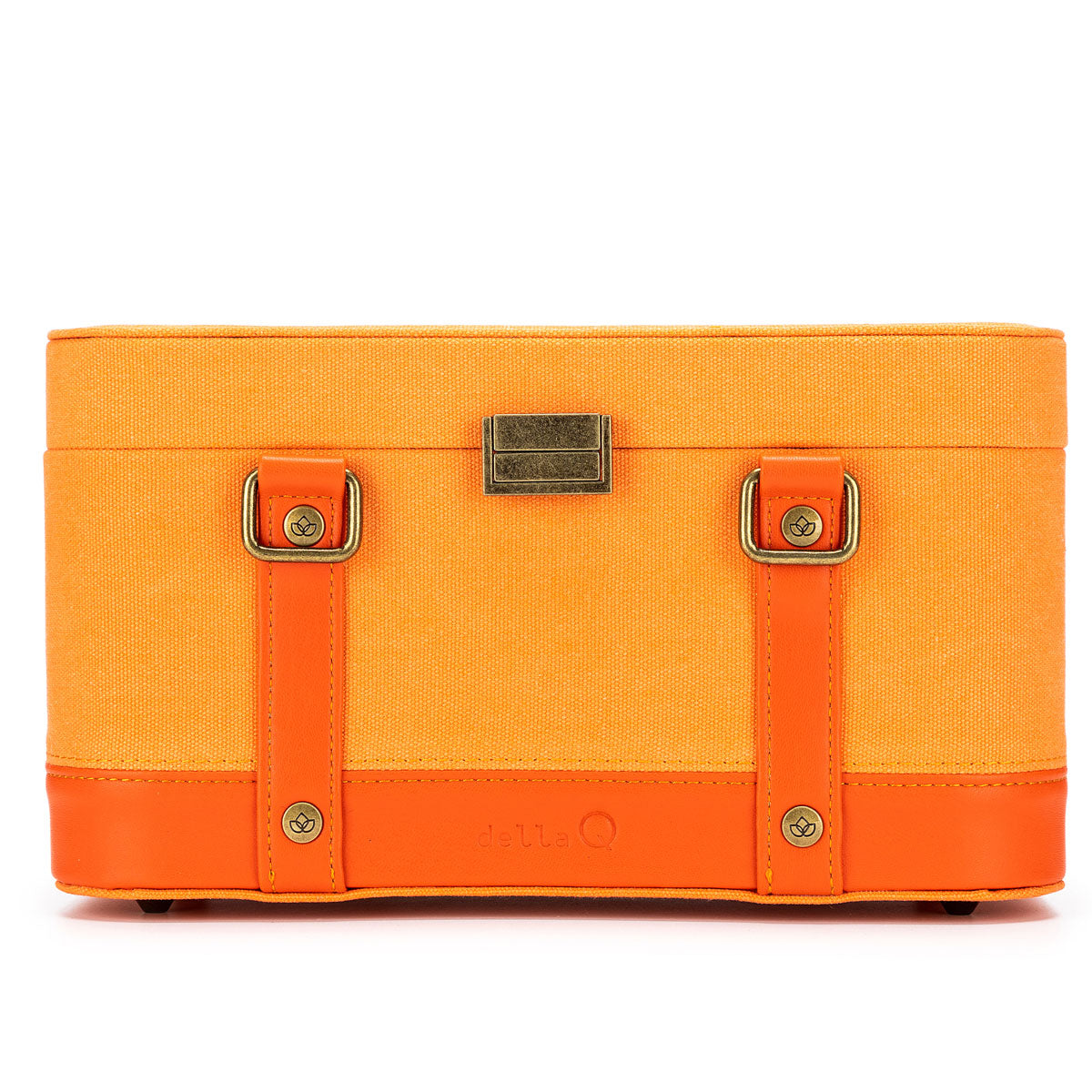 della Q Maker's Train Case - Orange - Extra Image