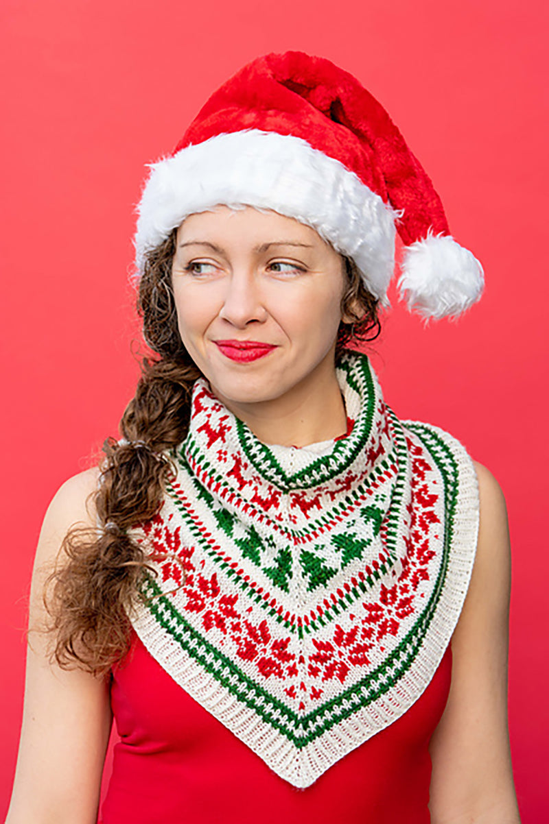 Stephanie Lotven PDF Patterns - Stocking Stuffer Cowl - PDF Download - Extra Image