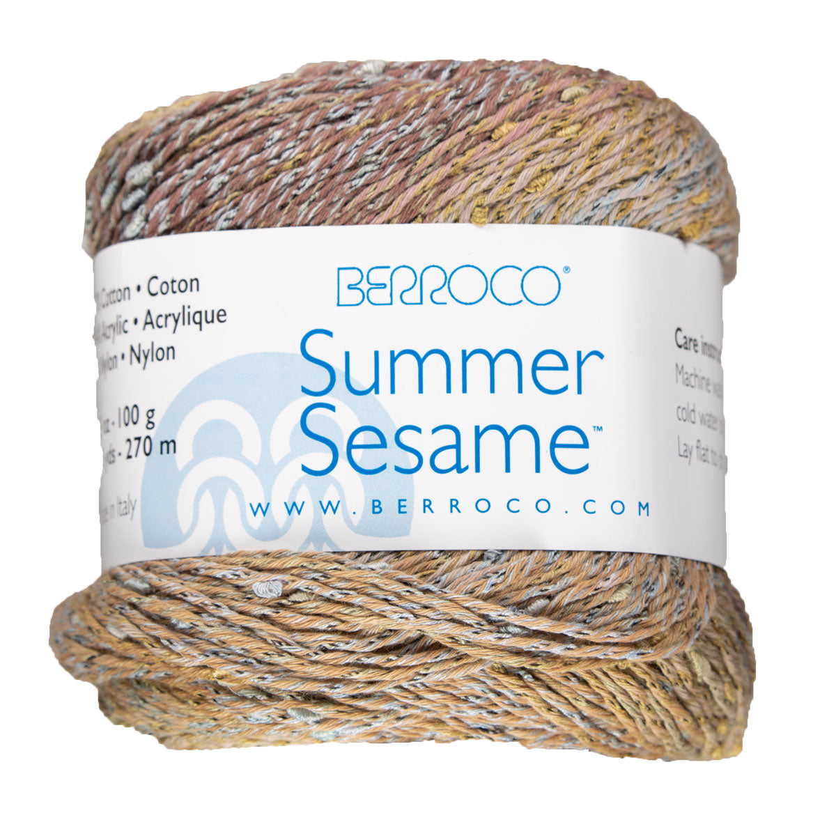 Berroco Summer Sesame Yarn - 5250 Sand - Extra Image