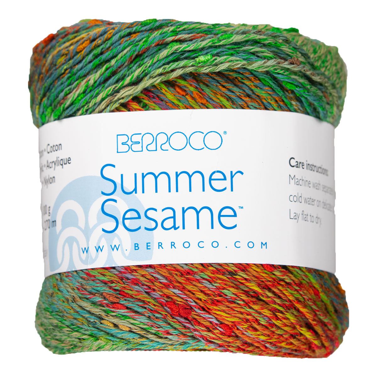Berroco Summer Sesame Yarn - 5256 Jade - Extra Image