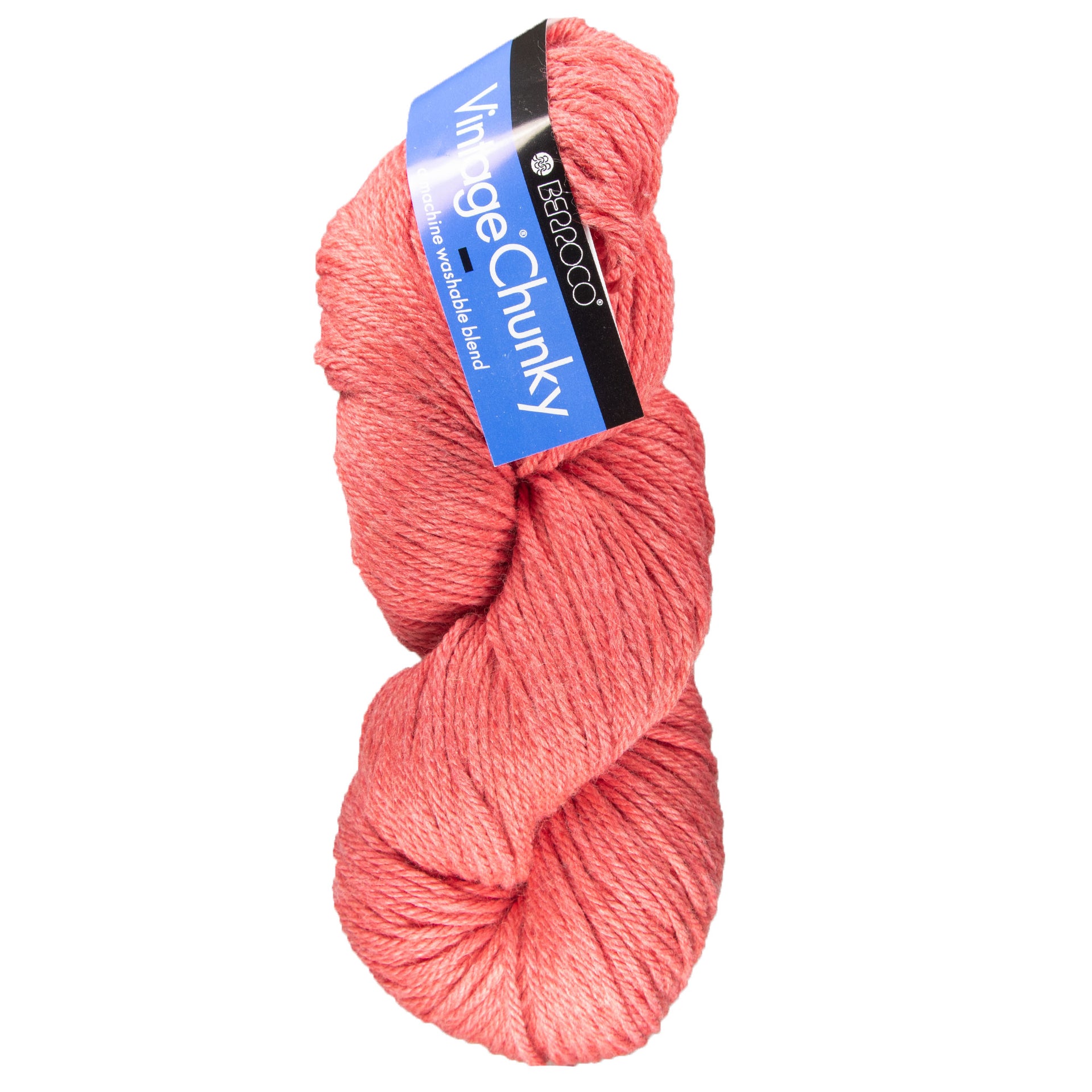 Berroco Vintage Chunky Yarn - 61193 Guava - Zoom Image
