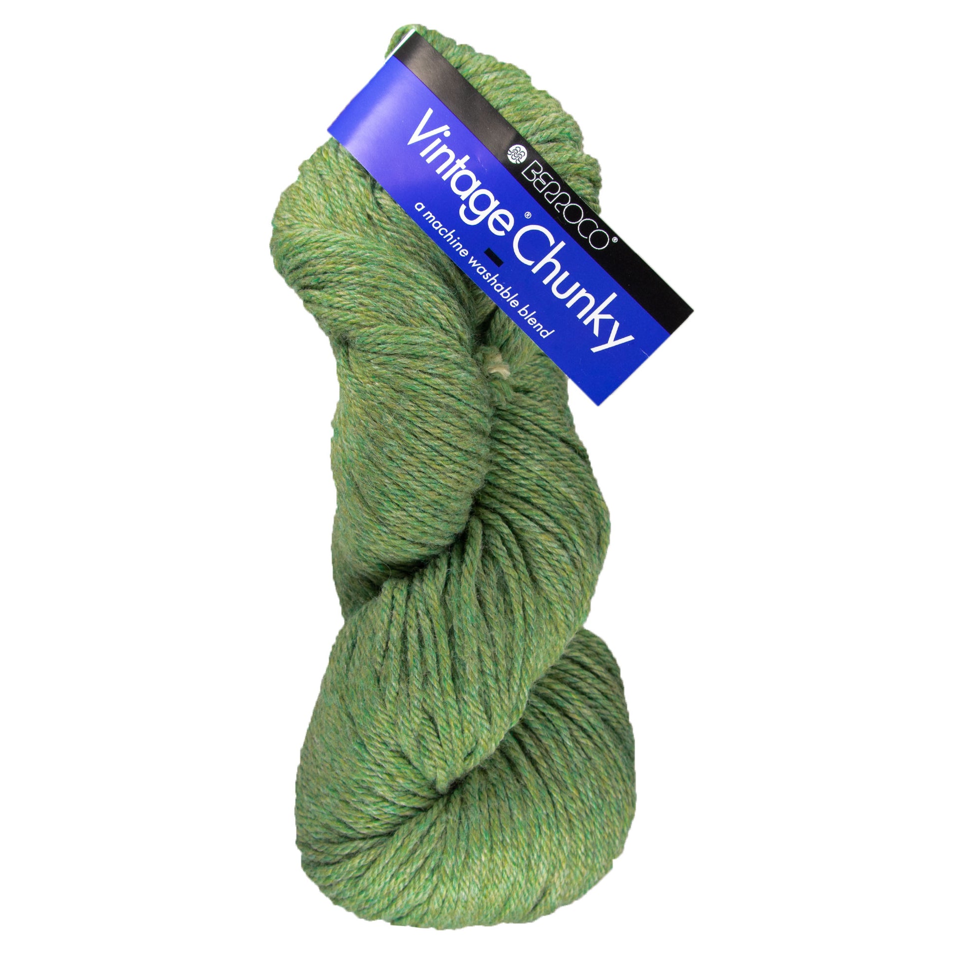 Berroco Vintage Chunky Yarn - 61195 Okra - Zoom Image
