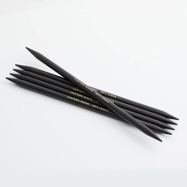 Lantern Moon Ebony Double Pointed Needles - US 6 (4.00mm) - 6" - Zoom Image