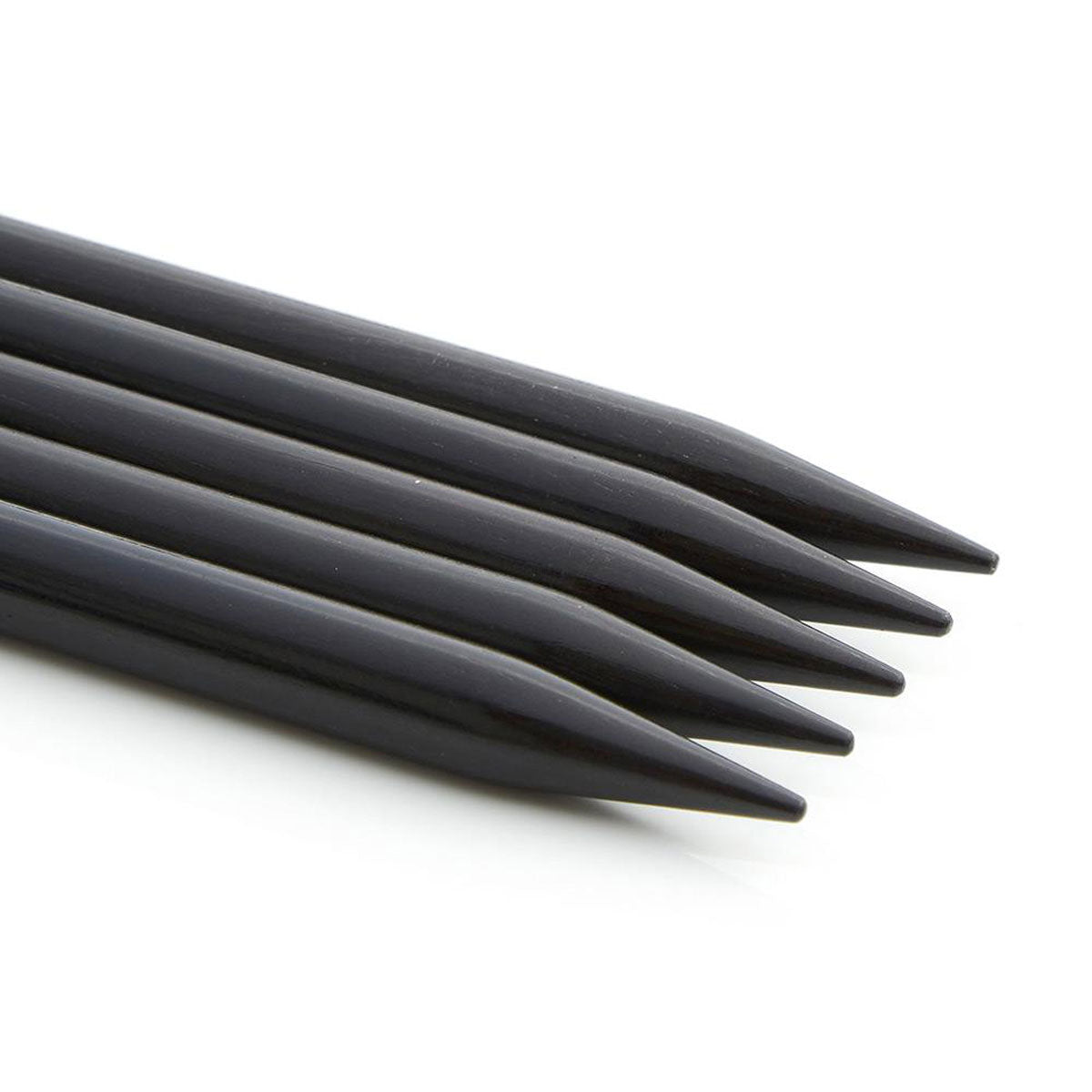 Lantern Moon Ebony Double Pointed Needles - US 5 (3.75mm) - 8" - Extra Image