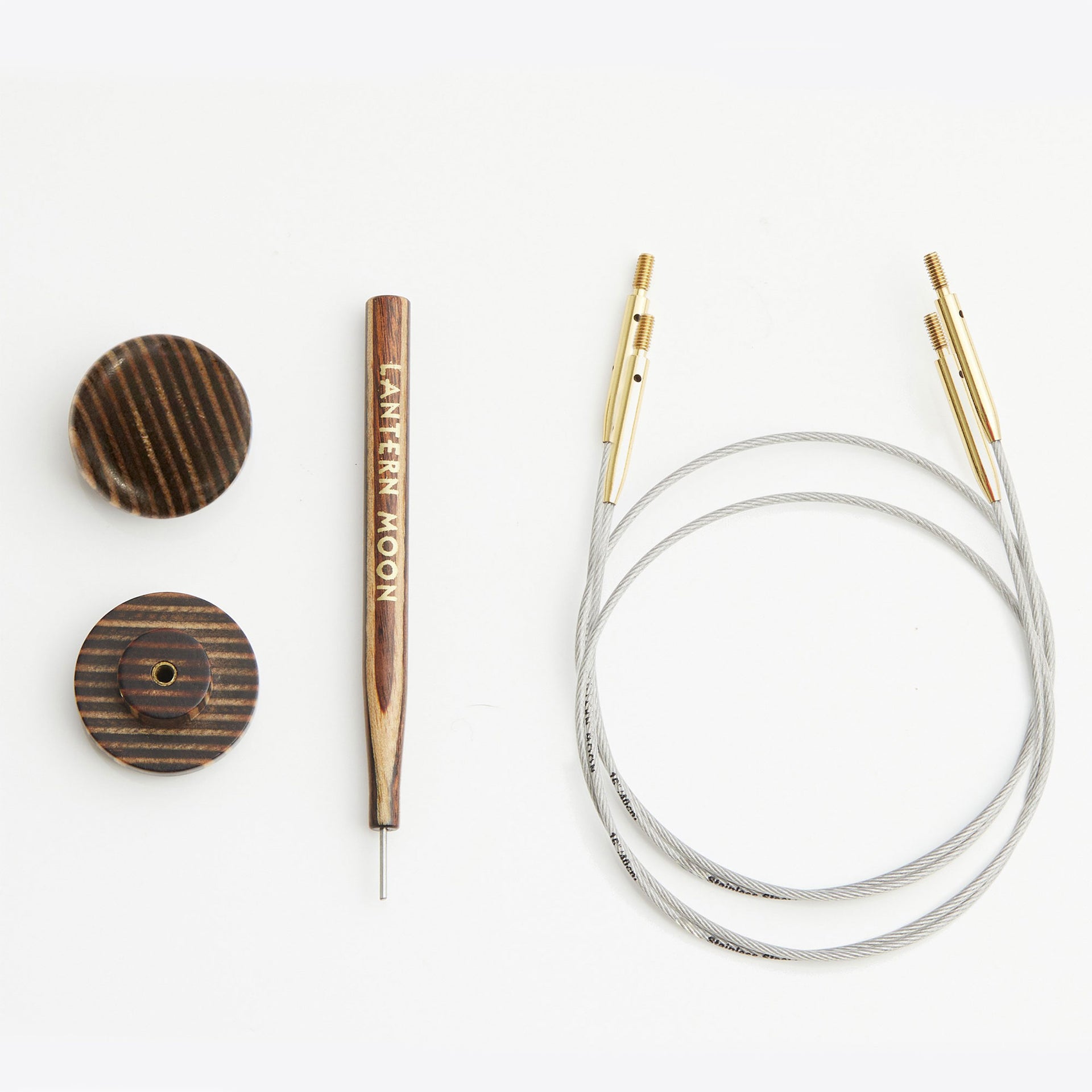 Lantern Moon Swivel Cords - 49" (to make a 60" needle) - Zoom Image
