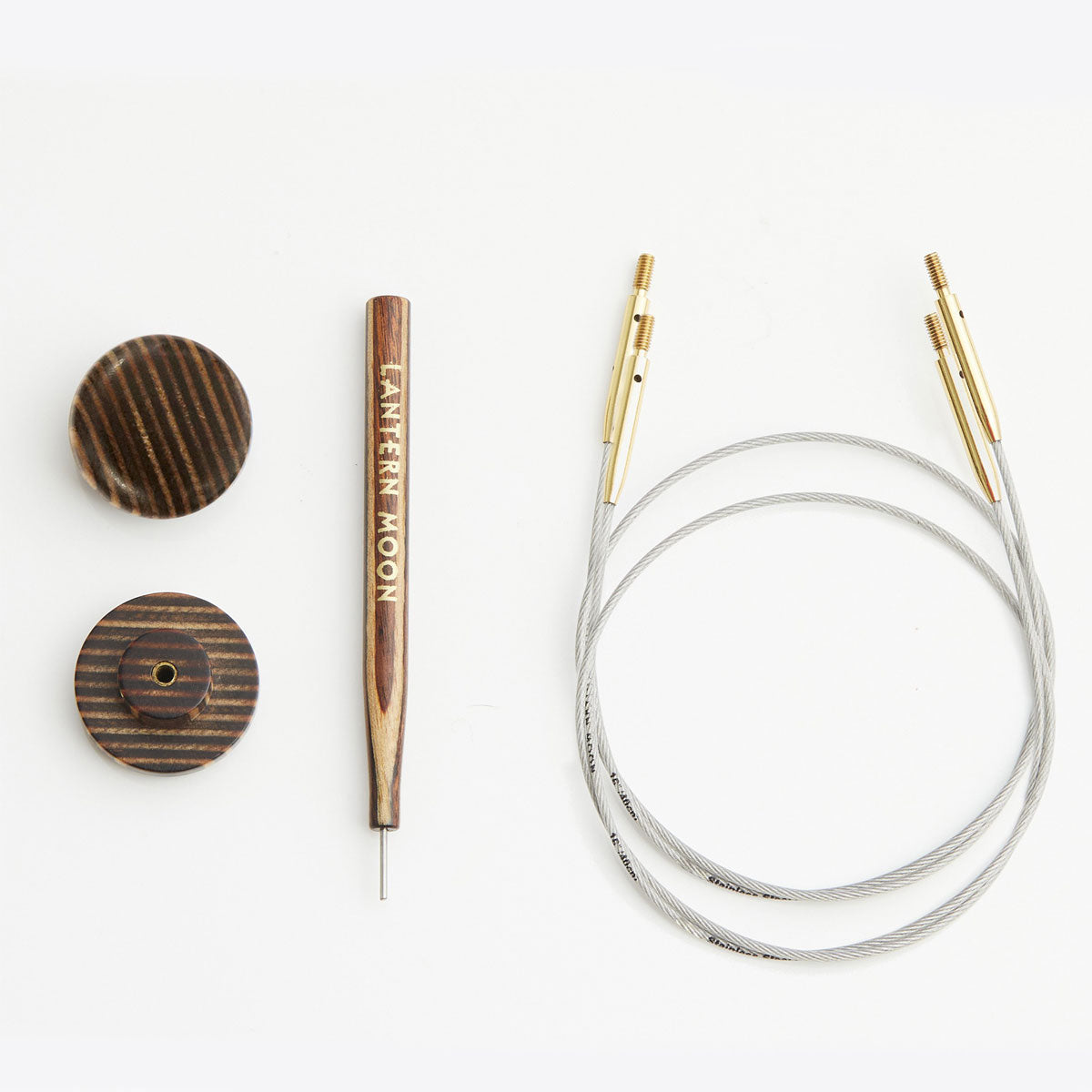 Lantern Moon Swivel Cords - 49" (to make a 60" needle) - Extra Image
