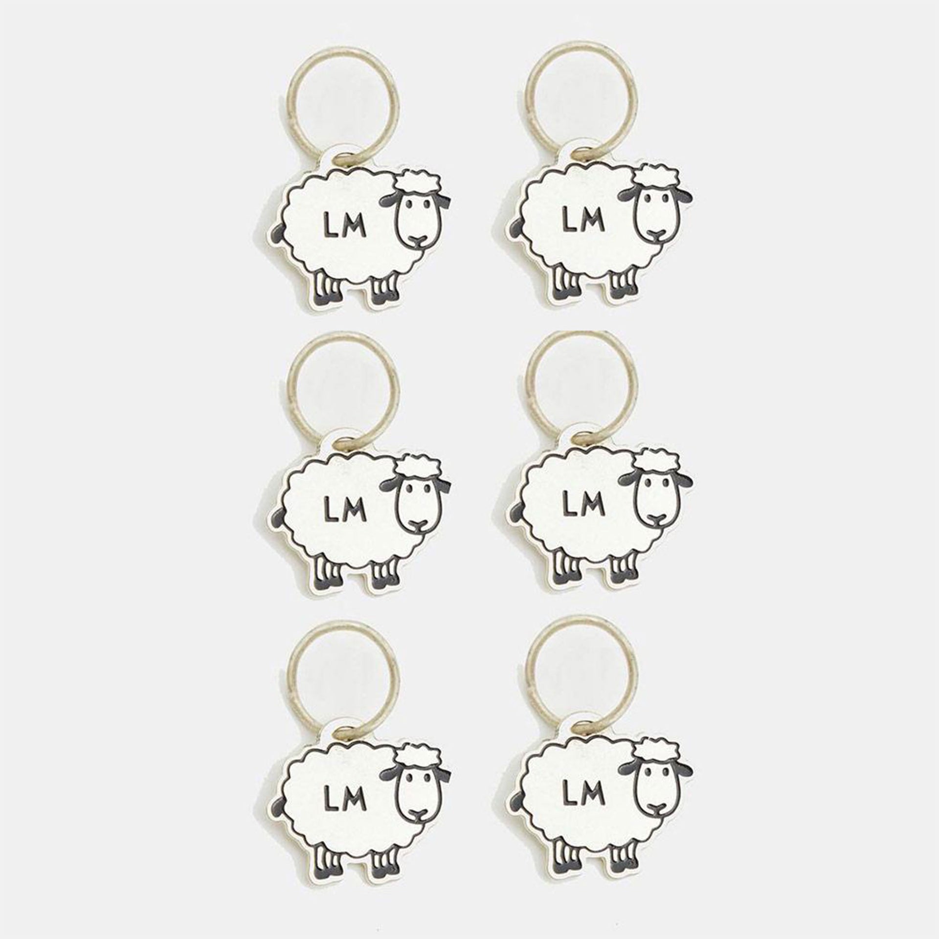 Lantern Moon Stitch Markers - Meadow - Zoom Image
