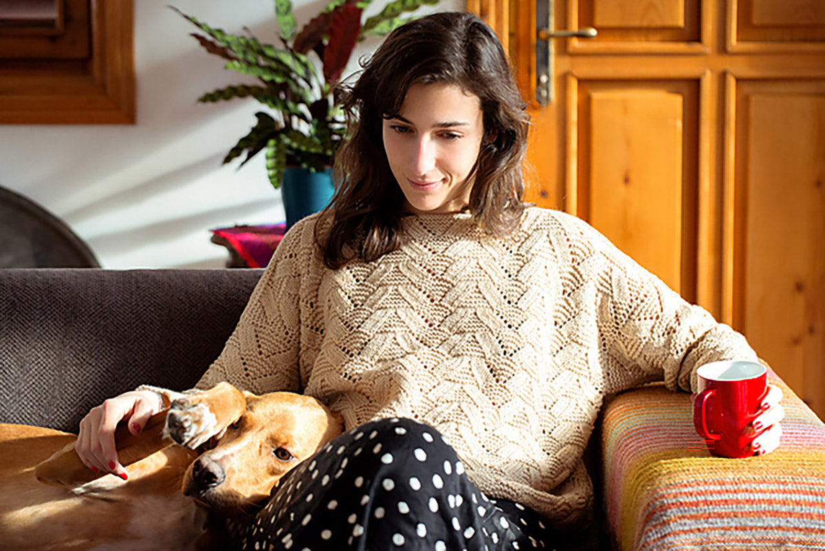 Urth Yarns Urth PDF Patterns - Harvest Sunset Oversized Pullover - Extra Image