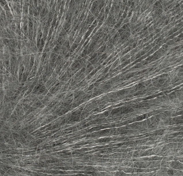 Sandnes Garn  Tynn Silk Mohair Yarn - 1053 Mork Gramelert
