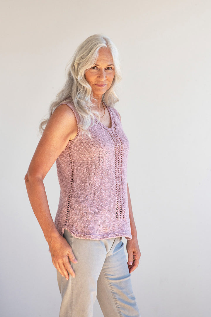 Berroco Meraki Patterns - Lilika Tank - PDF Download - Extra Image