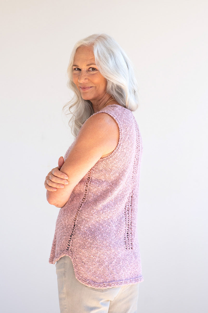 Berroco Meraki Patterns - Lilika Tank - PDF Download - Extra Image
