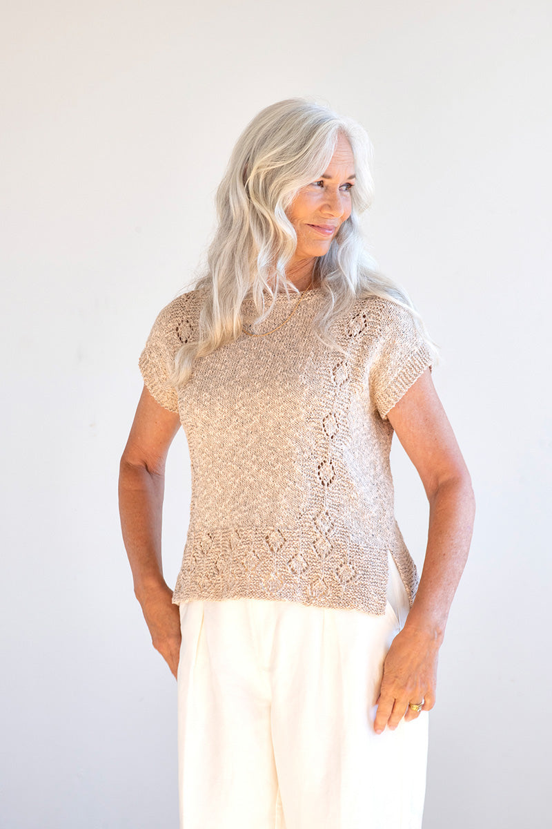 Berroco Meraki Patterns - Varya Tee - PDF Download - Extra Image
