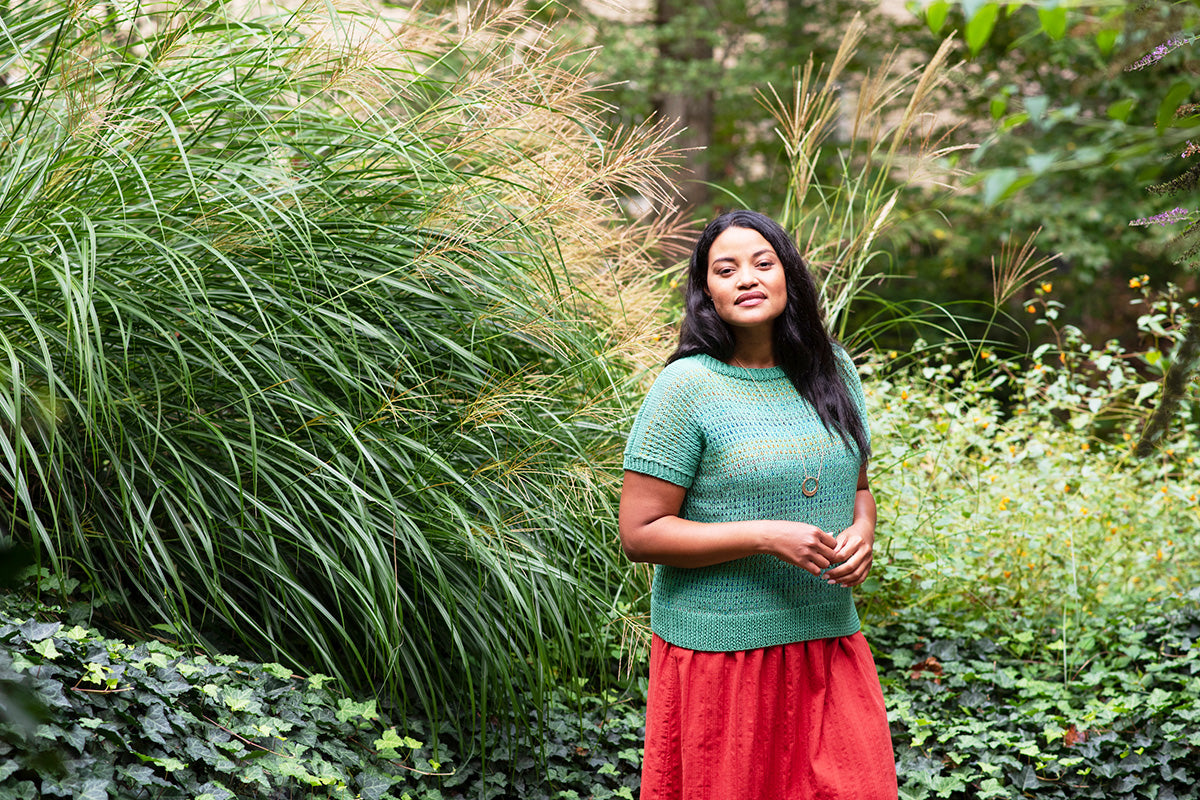 Berroco Summer Sesame Patterns - Vittoria Tee - PDF Download - Extra Image