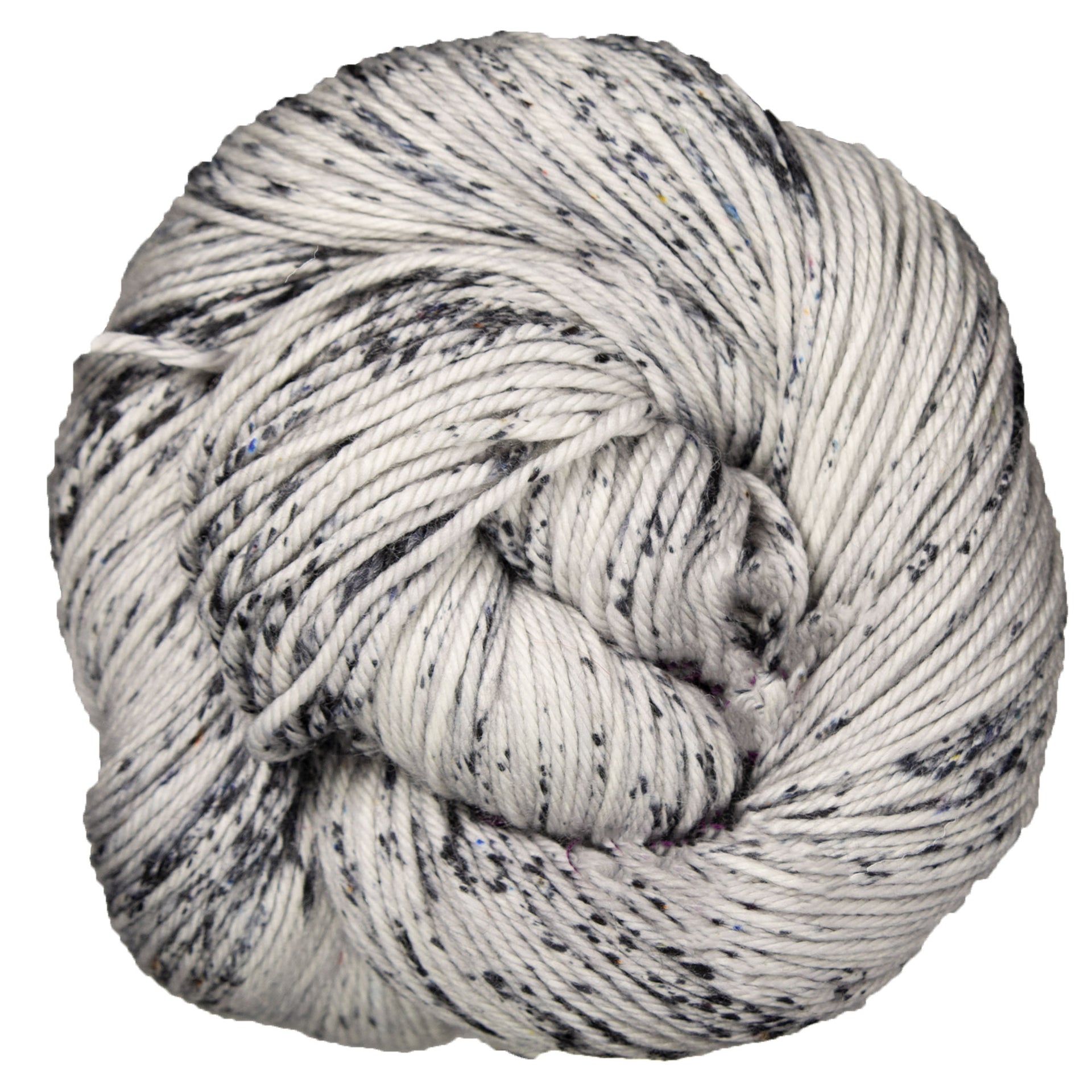 Madelinetosh Tosh DK Yarn - Astrid Grey/ Optic - Zoom Image
