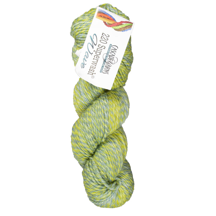 Cascade Yarns 220 Superwash Wave Yarn - 121 Grellow - Extra Image