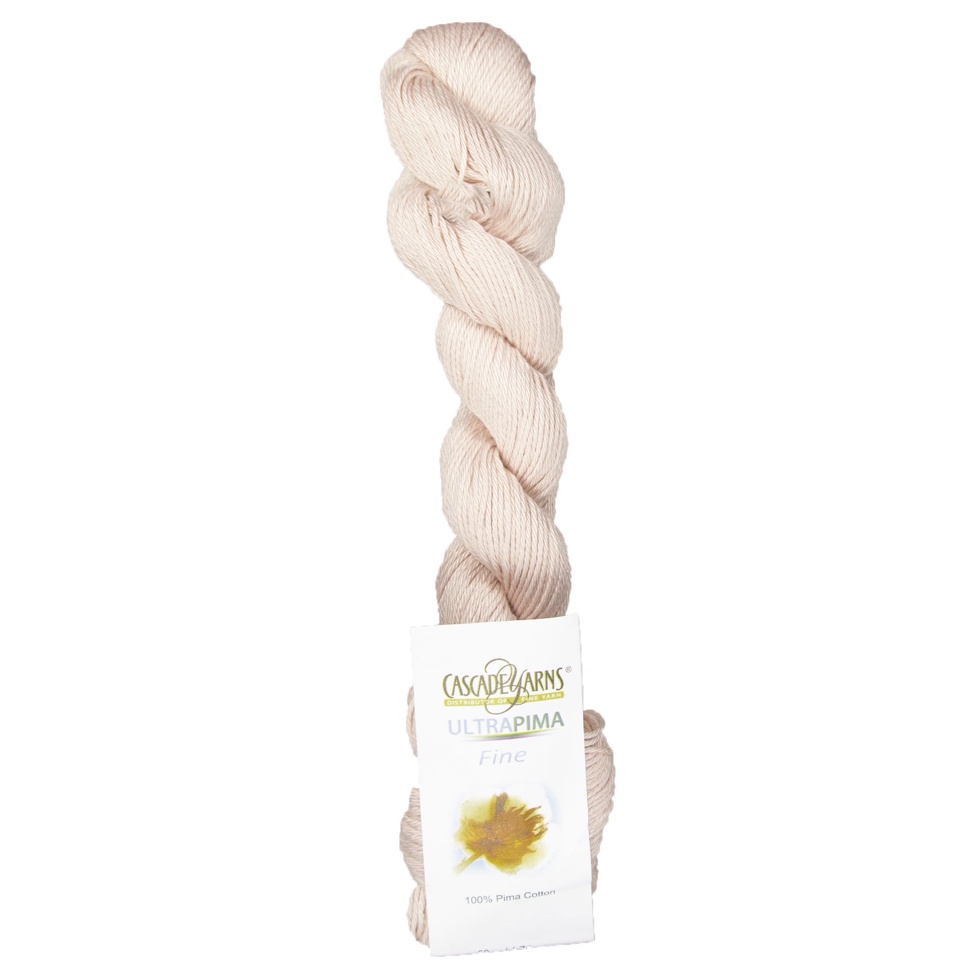 Cascade Yarns Ultra Pima Fine Yarn - 3854 Shell - Zoom Image
