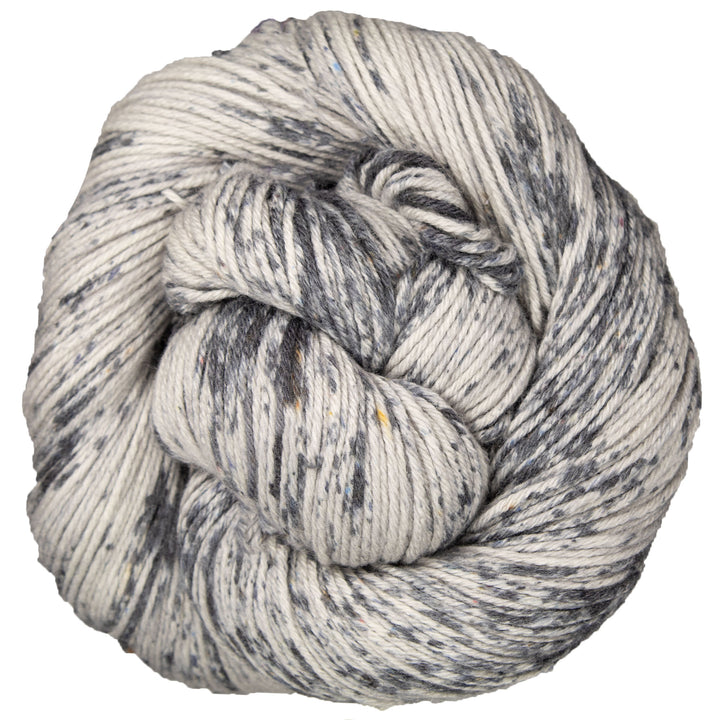 Madelinetosh Wool + Cotton Yarn - Astrid Grey/ Optic - Zoom Image