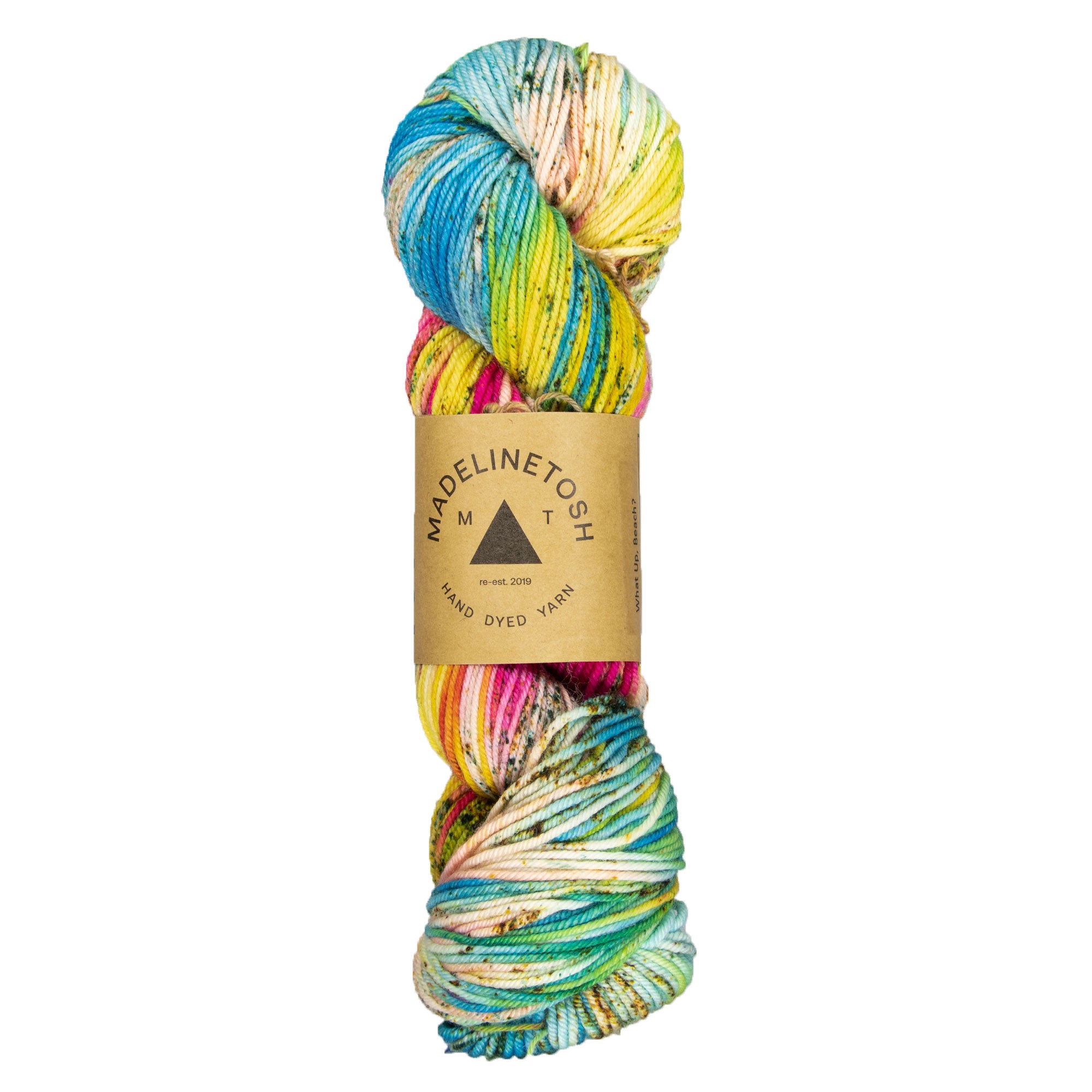 Madelinetosh Tosh Vintage Yarn - What Up, Beach? - Zoom Image