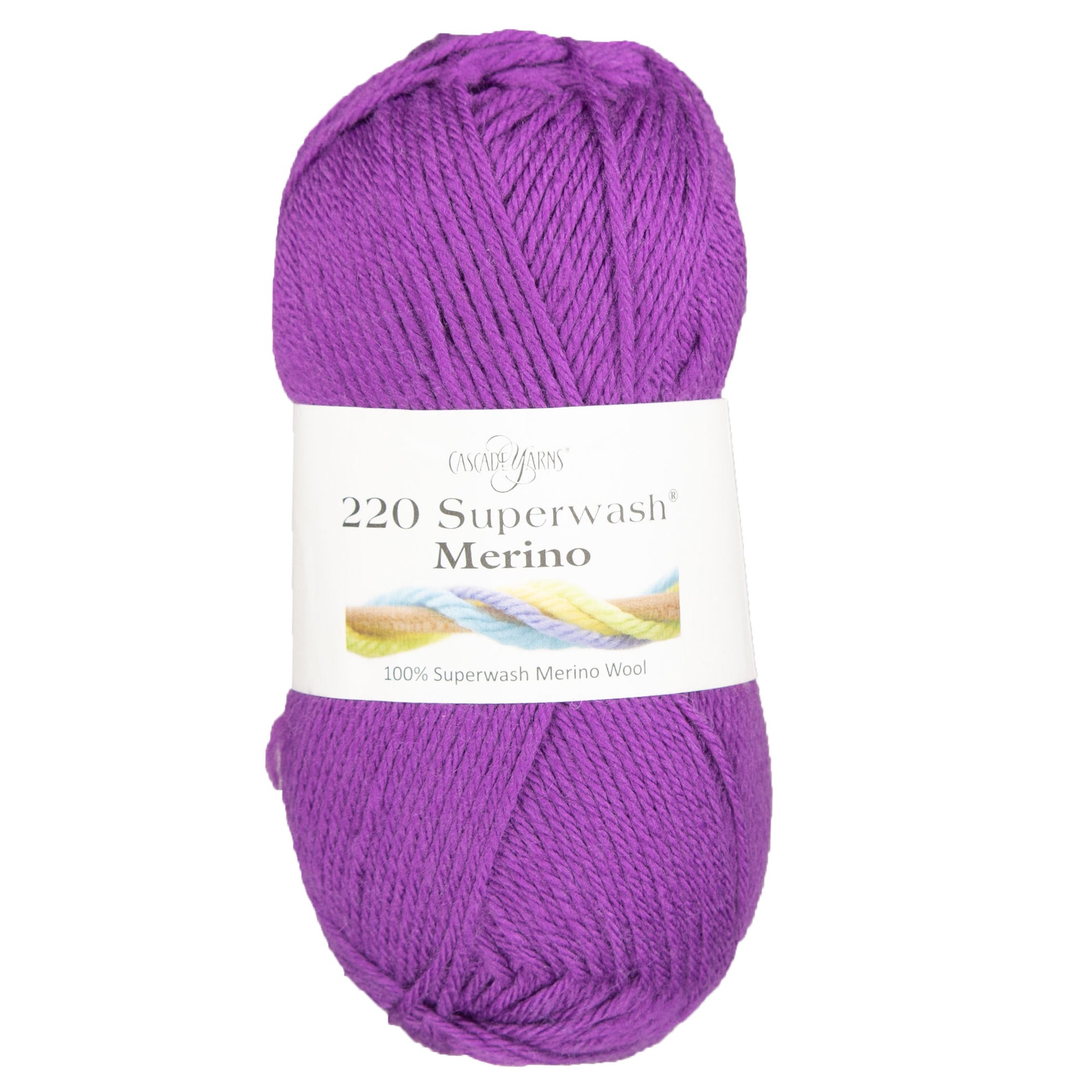 Cascade Yarns 220 Superwash Merino Yarn - 117 Dahlia - Zoom Image
