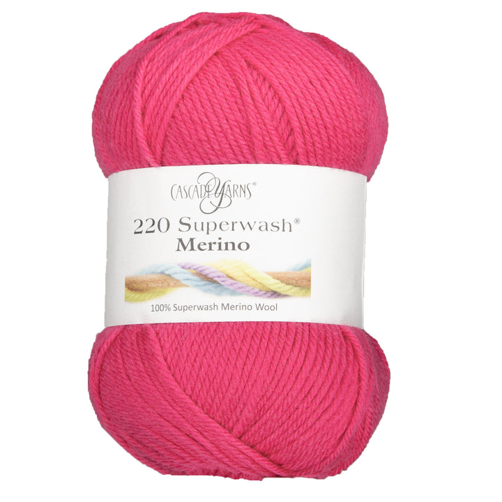 Cascade Yarns 220 Superwash Merino Yarn - 122 Lilac Rose - Zoom Image