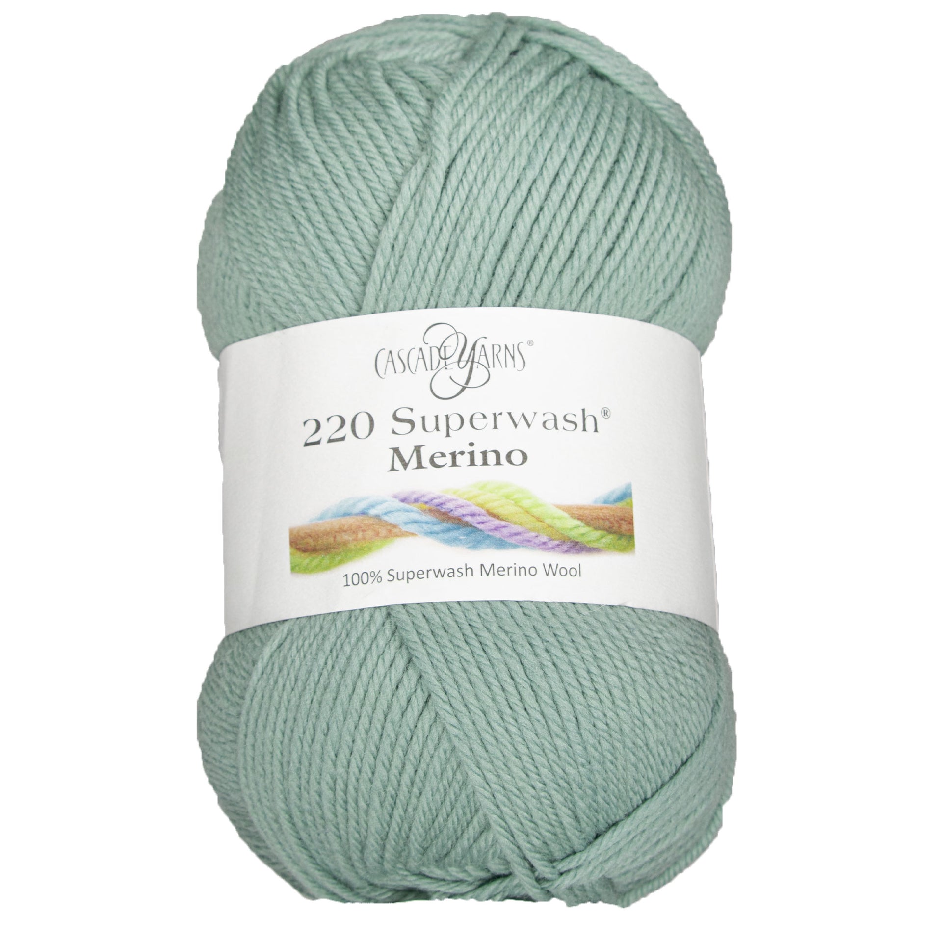 Cascade Yarns 220 Superwash Merino Yarn - 126 Lily Pad - Zoom Image
