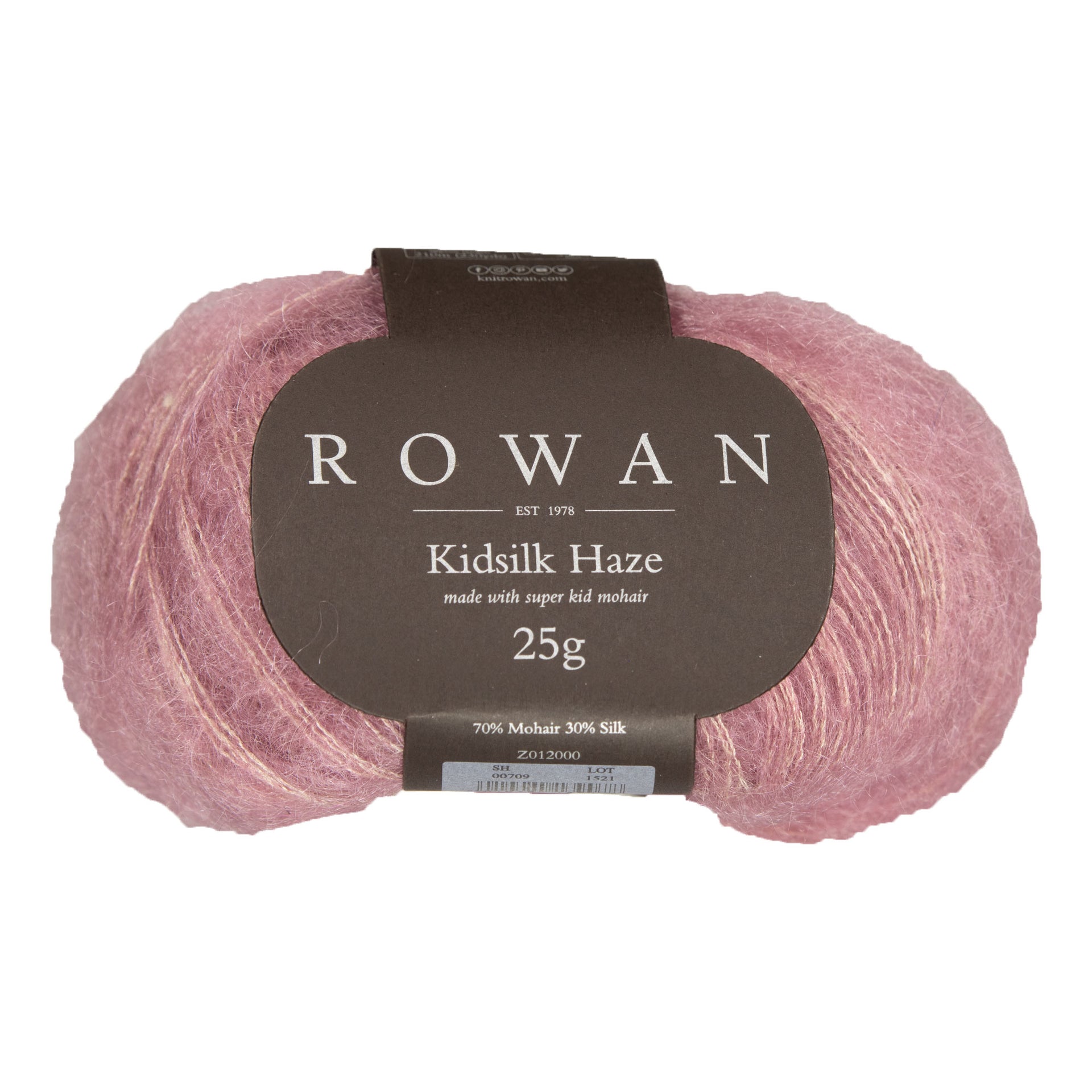 Rowan Kidsilk Haze Yarn - 709 Rose - Zoom Image
