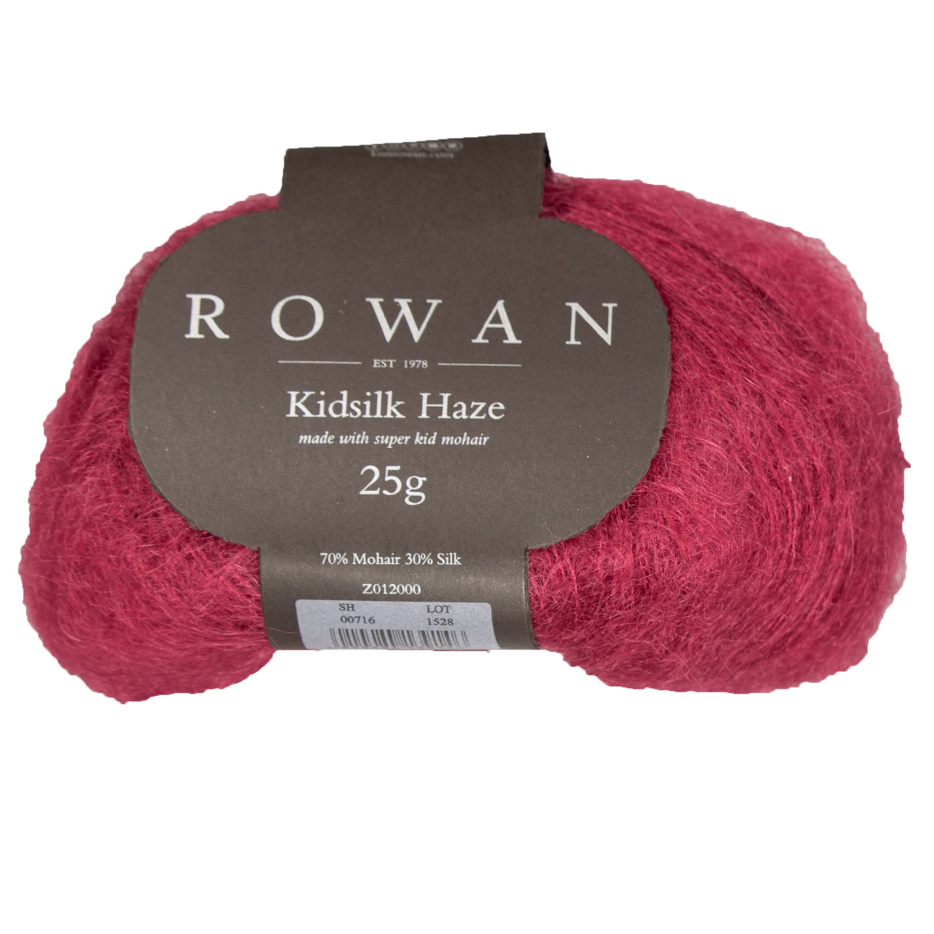 Rowan Kidsilk Haze Yarn - 716 Burgundy - Zoom Image
