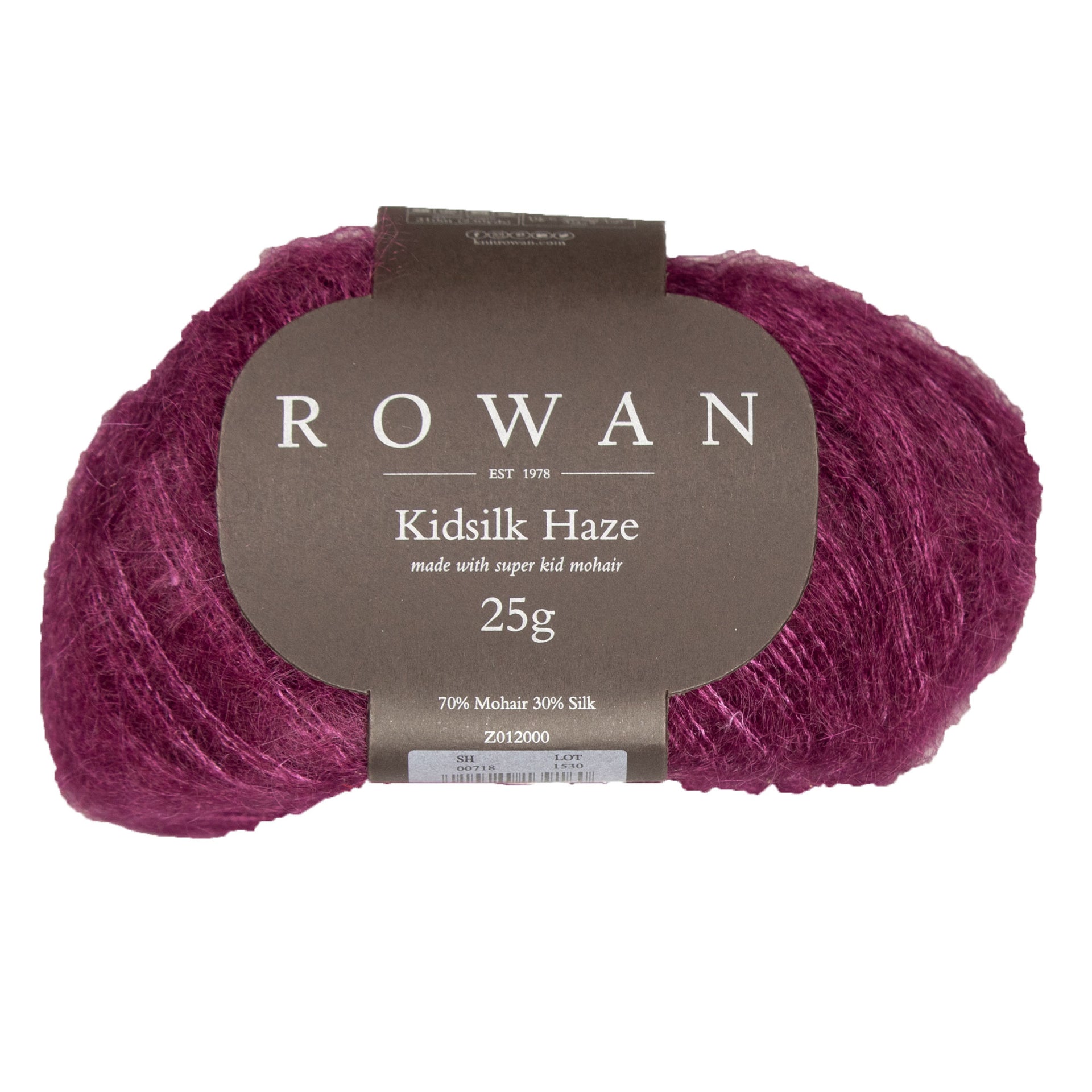 Rowan Kidsilk Haze Yarn - 718 Plum - Zoom Image
