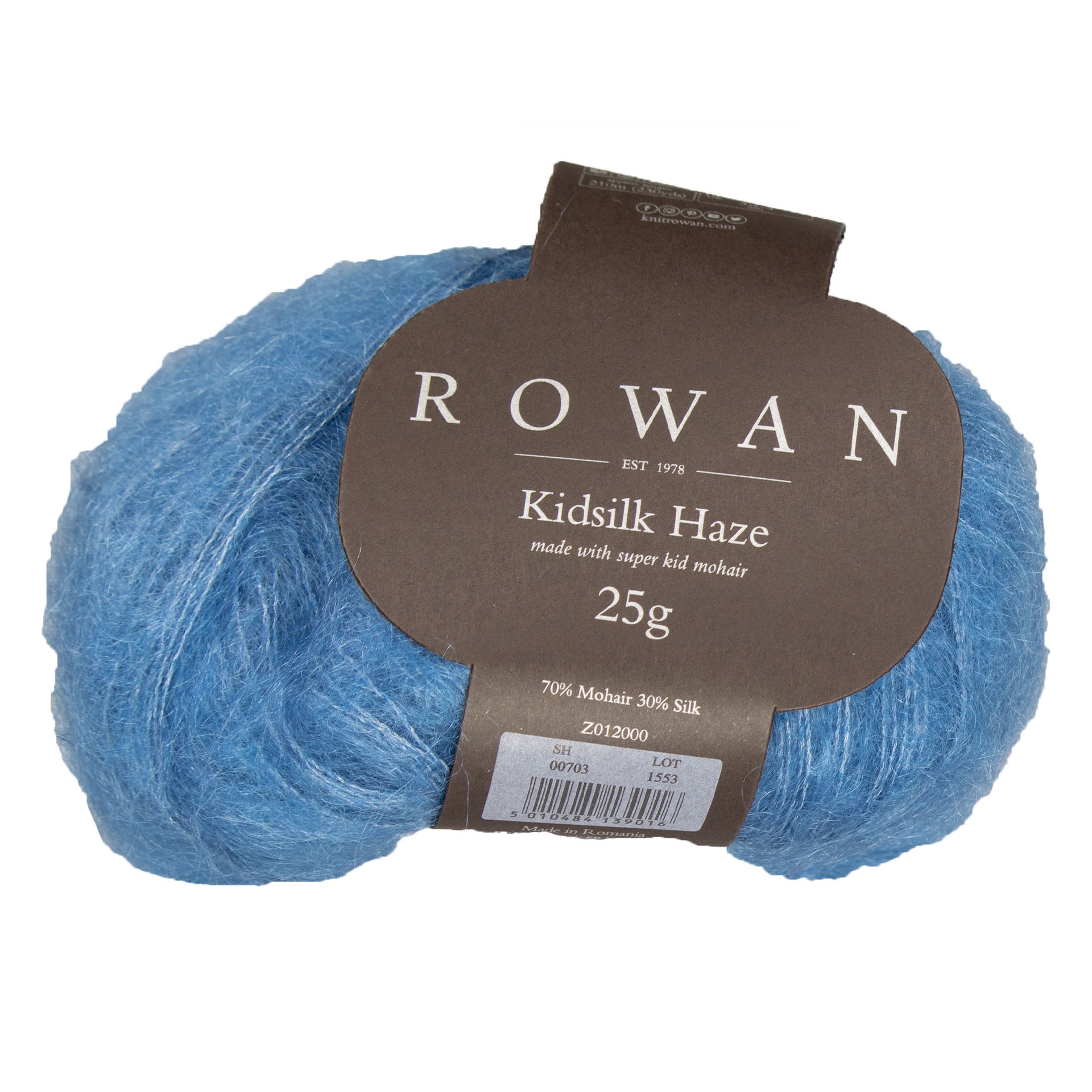 Rowan Kidsilk Haze Yarn - 703 Bill - Zoom Image
