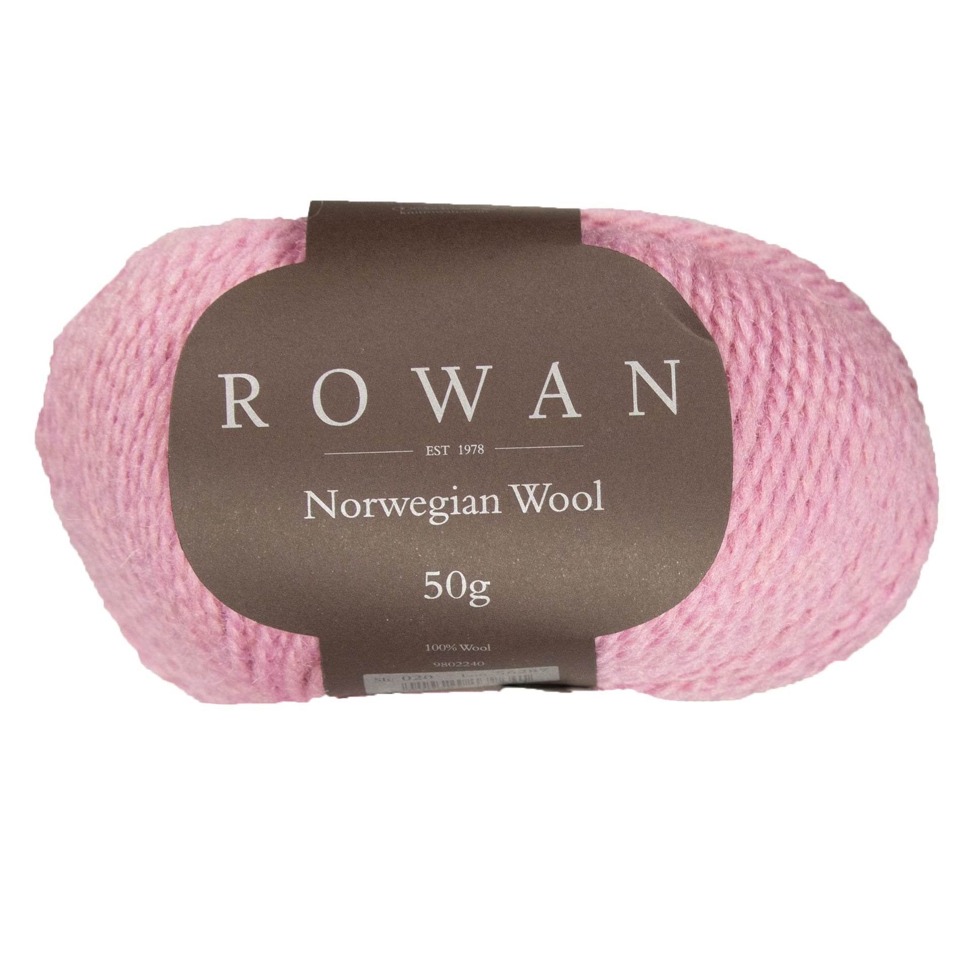 Rowan Norwegian Wool Yarn - 020 Frost Pink - Zoom Image
