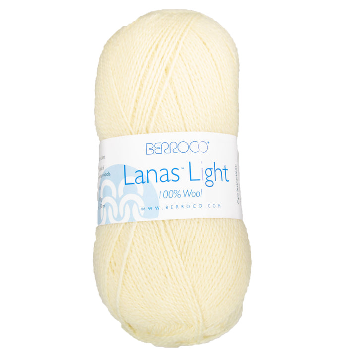 Berroco Lanas Light Yarn - 7801 Cream - Zoom Image