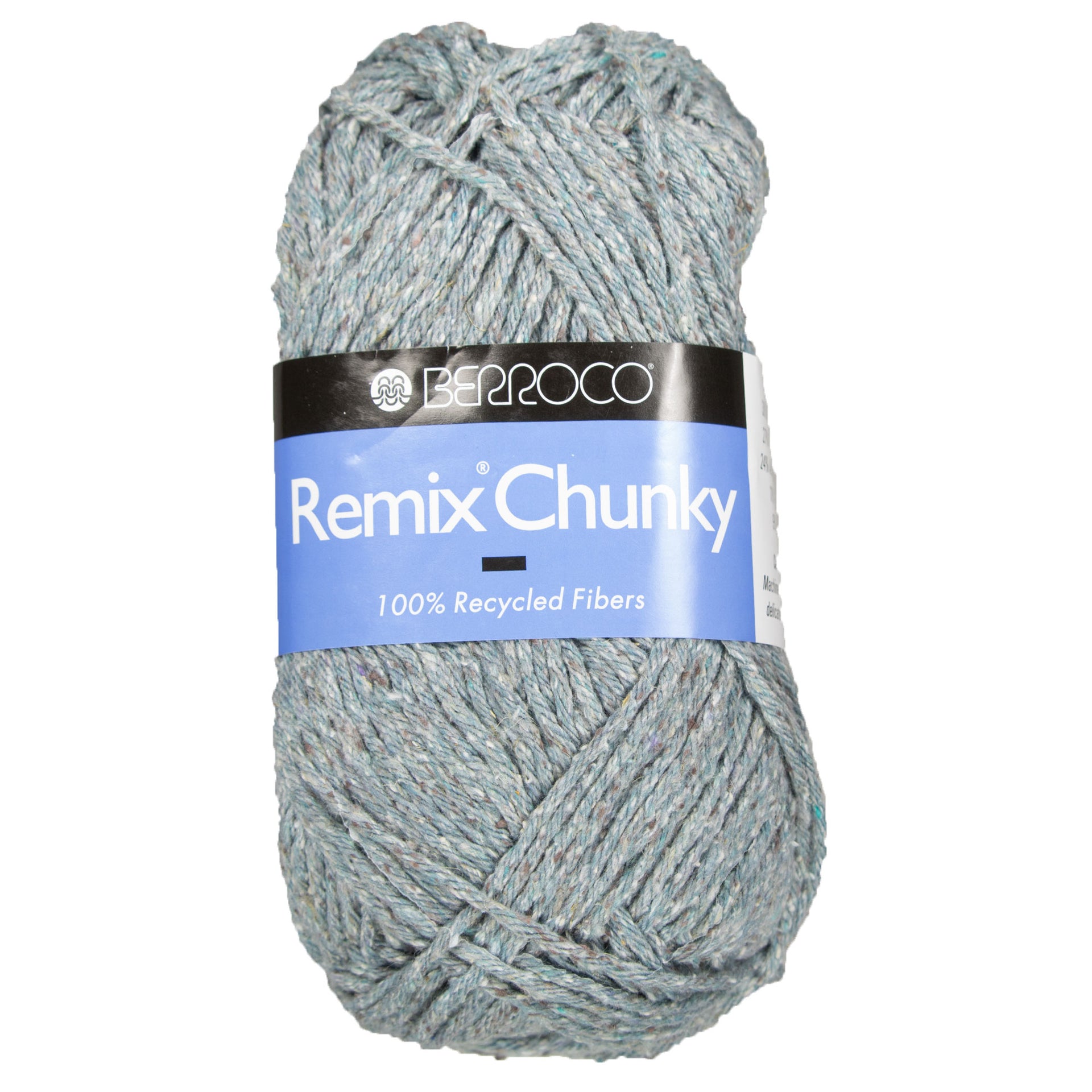 Berroco Remix Chunky Yarn - 9919 Mist - Zoom Image
