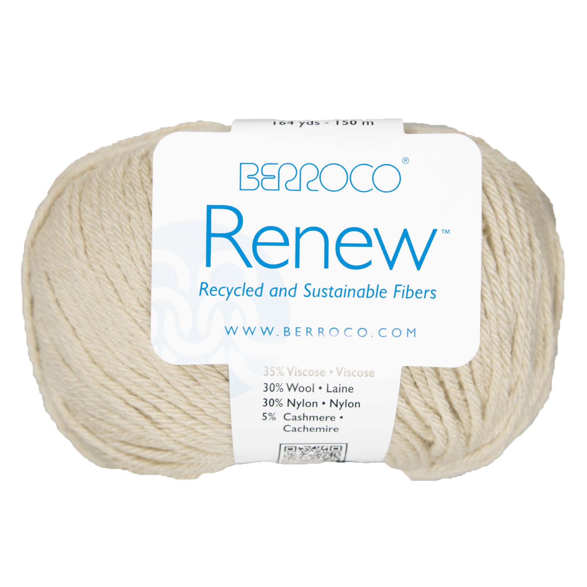 Berroco Renew Yarn - 1305 Lamb - Zoom Image