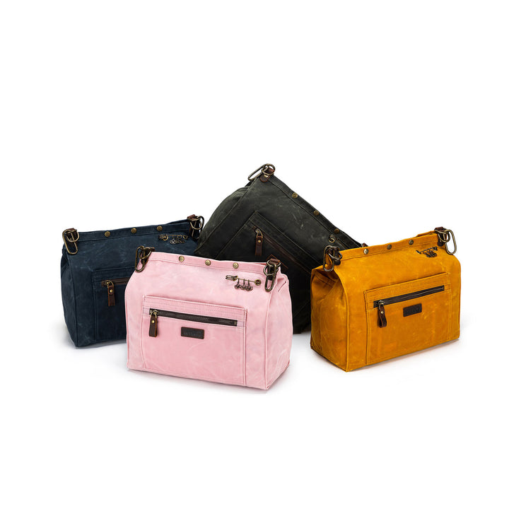 della Q Maker's Canvas Rucksack - Mustard - Extra Image