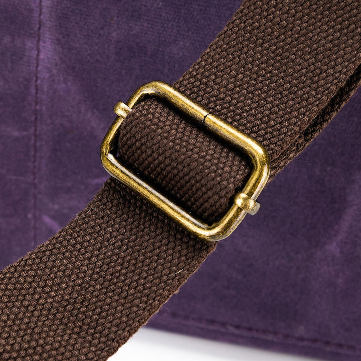 della Q Maker's Canvas Rucksack - Mustard - Extra Image