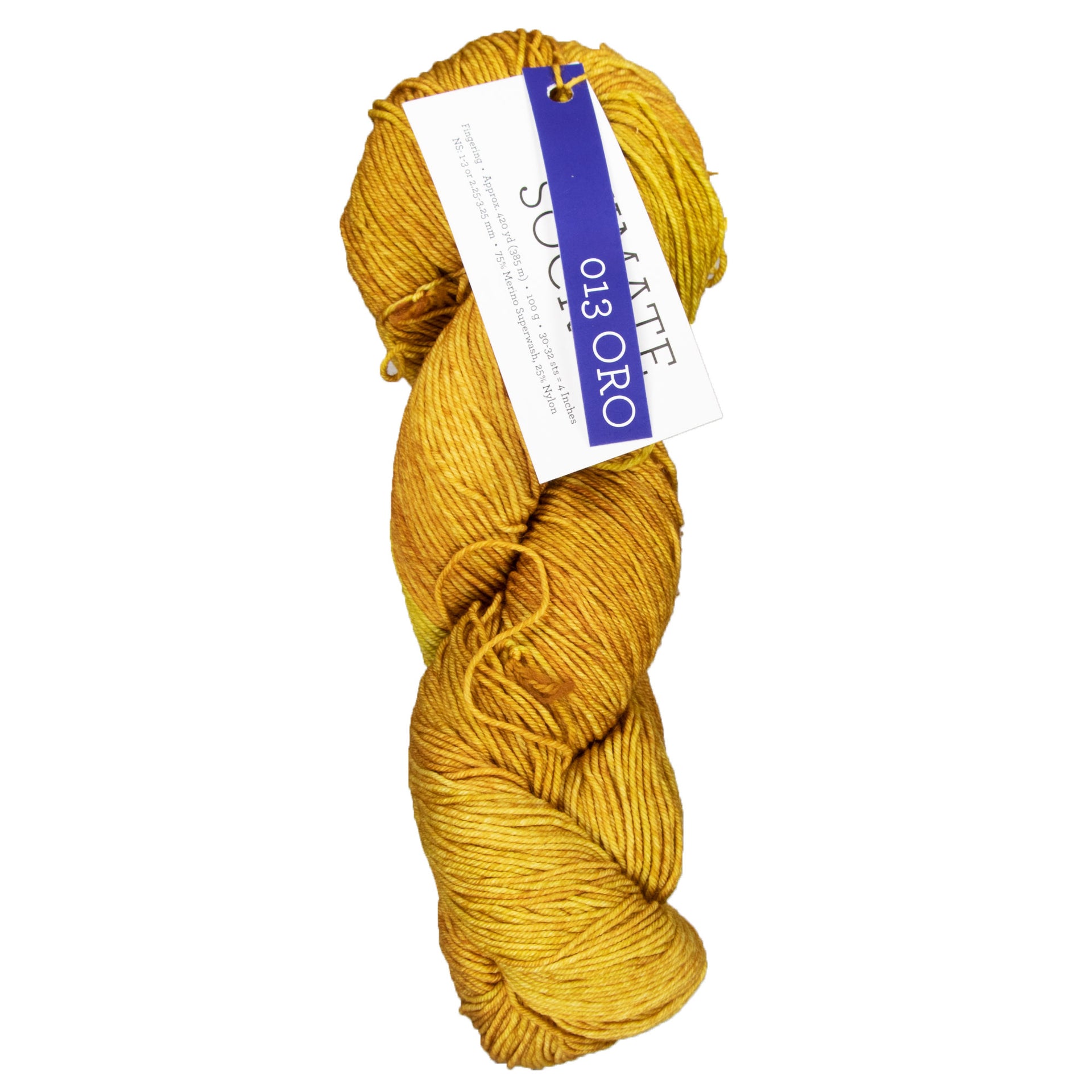 Malabrigo Ultimate Sock Yarn - 013 Oro - Zoom Image
