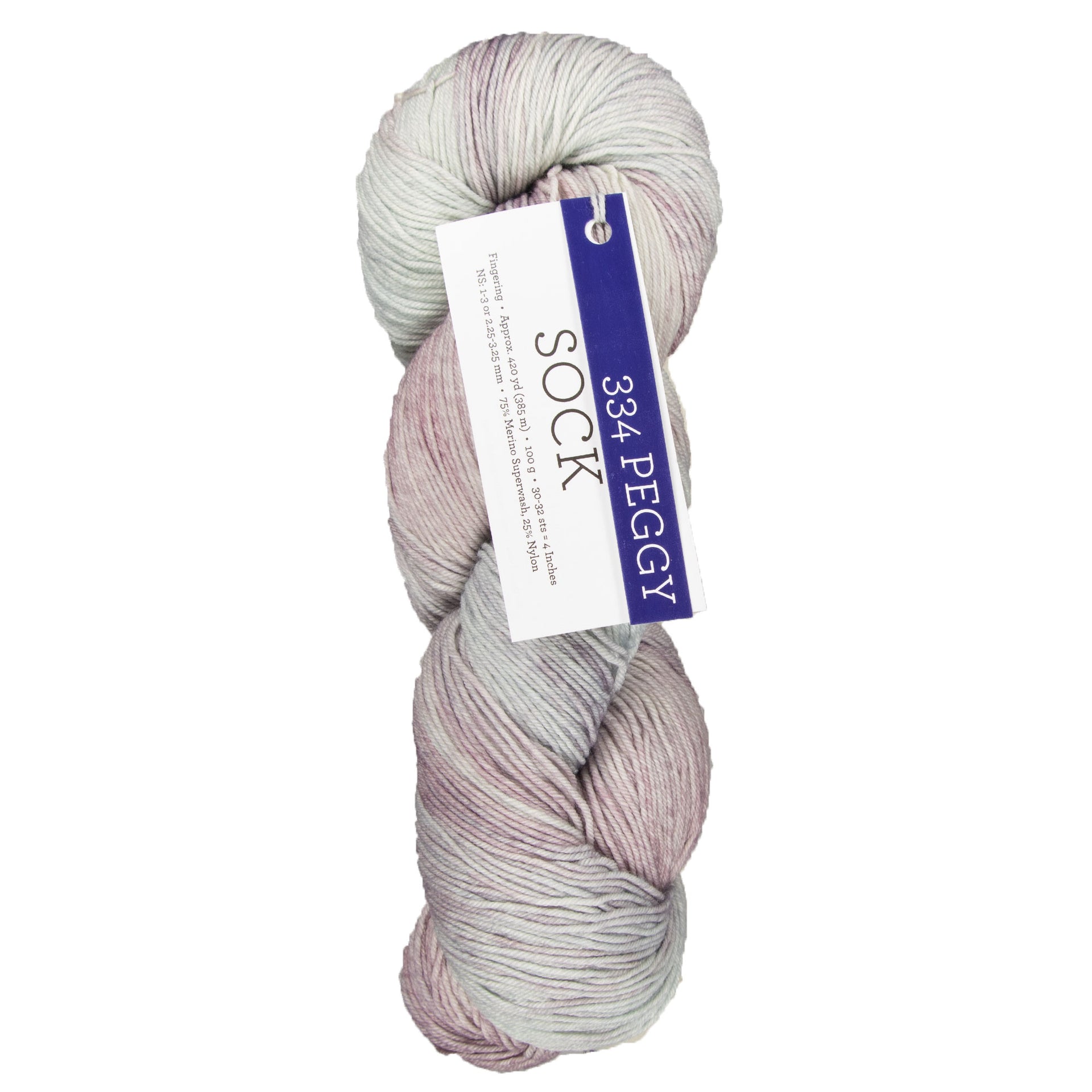 Malabrigo Ultimate Sock Yarn - 334 Peggy - Zoom Image
