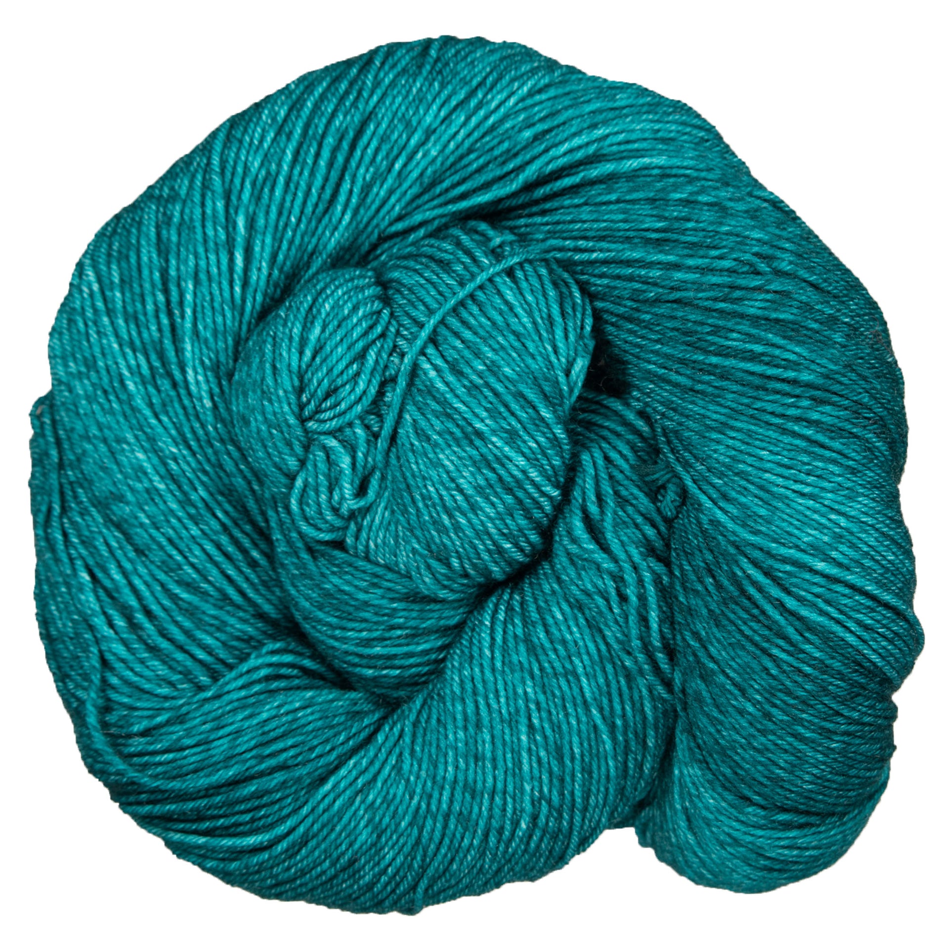 Malabrigo Ultimate Sock Yarn - 412 Teal Feather - Zoom Image
