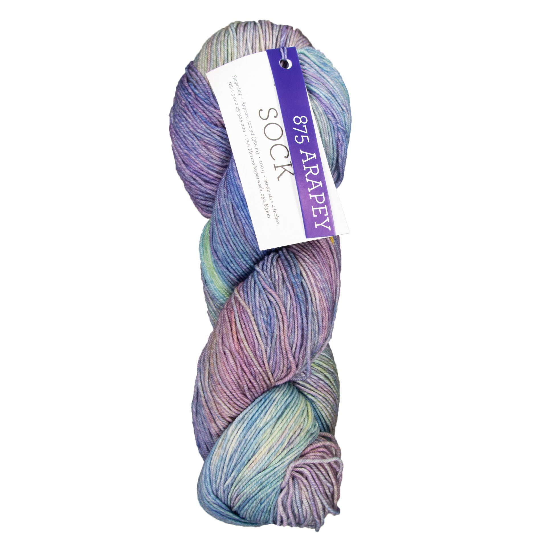 Malabrigo Ultimate Sock Yarn - 875 Arapey - Zoom Image
