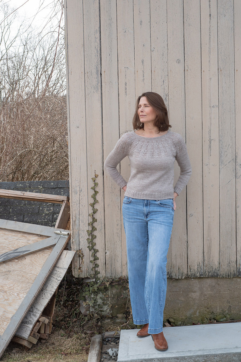 Berroco Fall Collection 2022 Patterns - Plein Air Pullover - PDF Download - Extra Image
