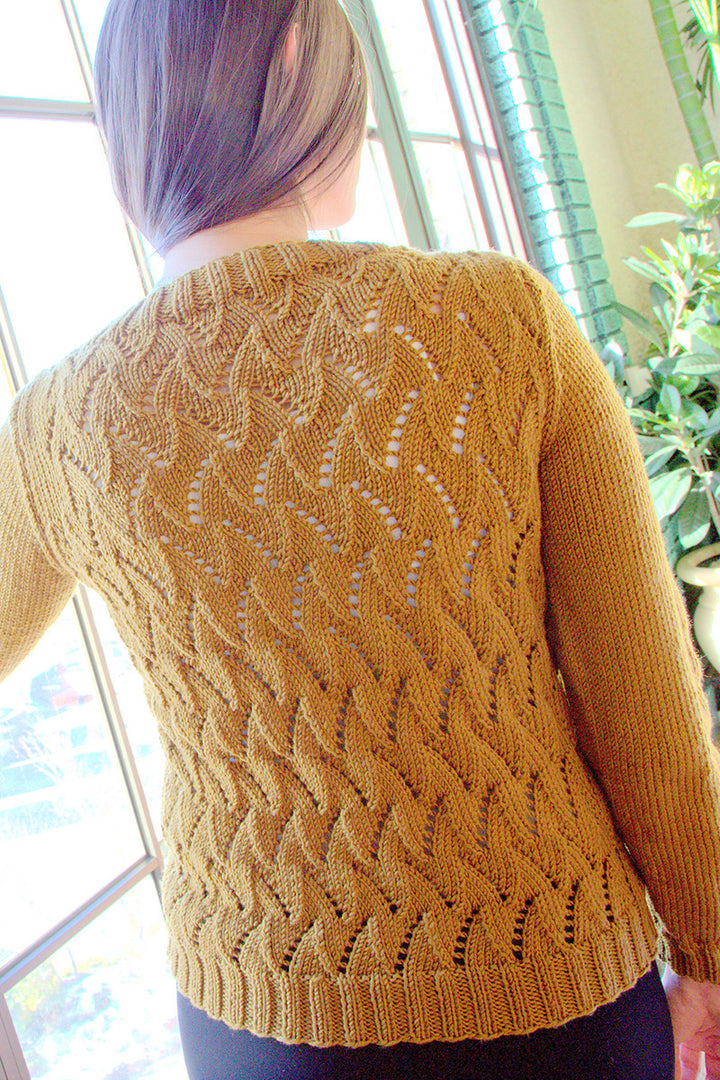 Plymouth Yarn Patterns - 2896 Women's Cardigan - PDF Download - Extra Image
