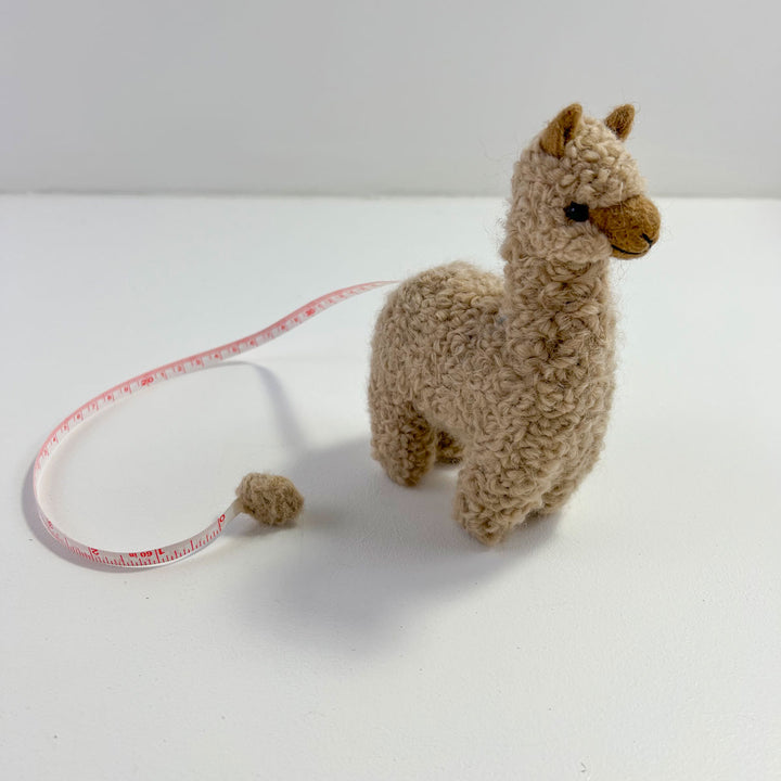 Jimmy Beans Wool Long Tail Alpaca Tape Measure - Larry the Long Tail - Extra Image
