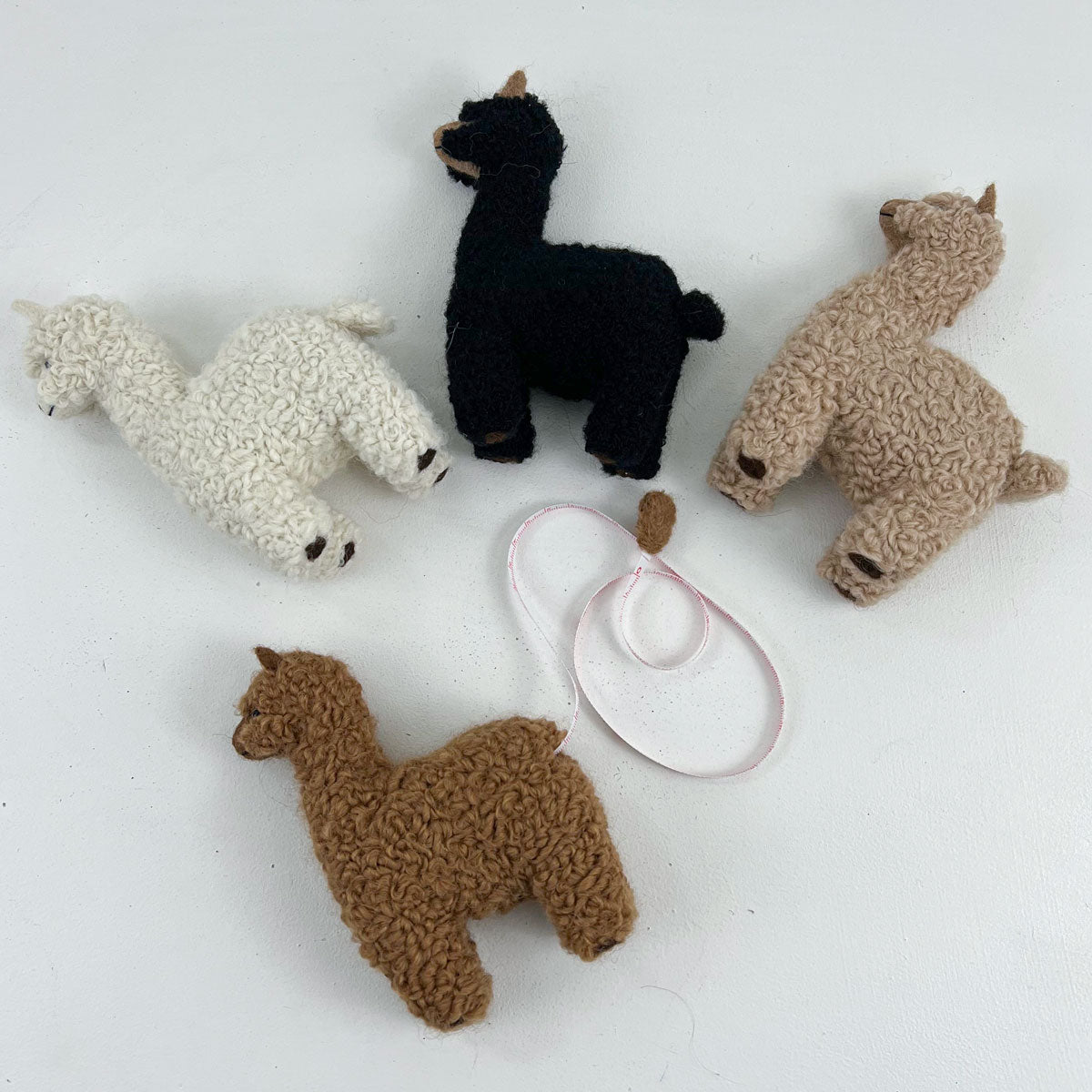 Jimmy Beans Wool Long Tail Alpaca Tape Measure - Leonard the Long Tail - Extra Image