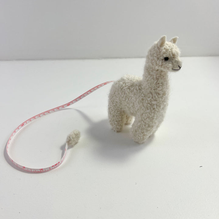Jimmy Beans Wool Long Tail Alpaca Tape Measure - Lana the Long Tail - Extra Image